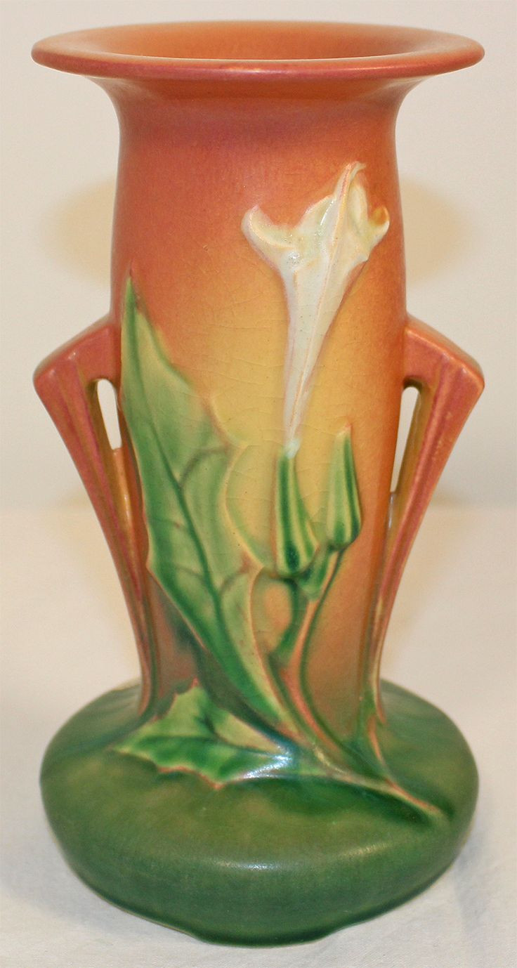 19 Amazing Roseville Pottery Bud Vase 2024 free download roseville pottery bud vase of 254 best roseville pottery images on pinterest antique pottery throughout roseville pottery thornapple pink vase 815 7 from just art pottery