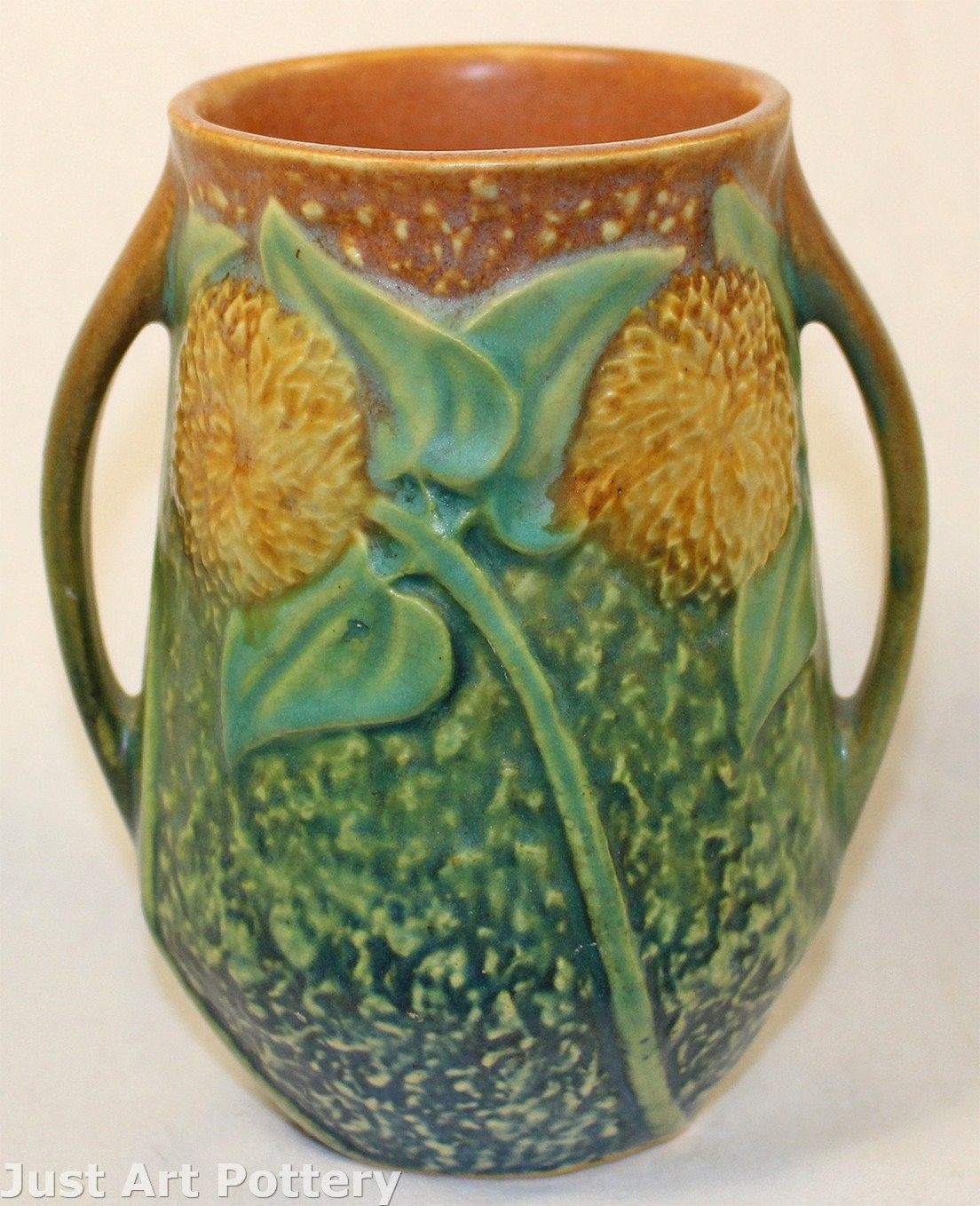 24 Wonderful Roseville Pottery Green Vase 2024 free download roseville pottery green vase of roseville pottery blackberry basket 334 6 from just art po for roseville pottery sunflower handled vase from just art pottery