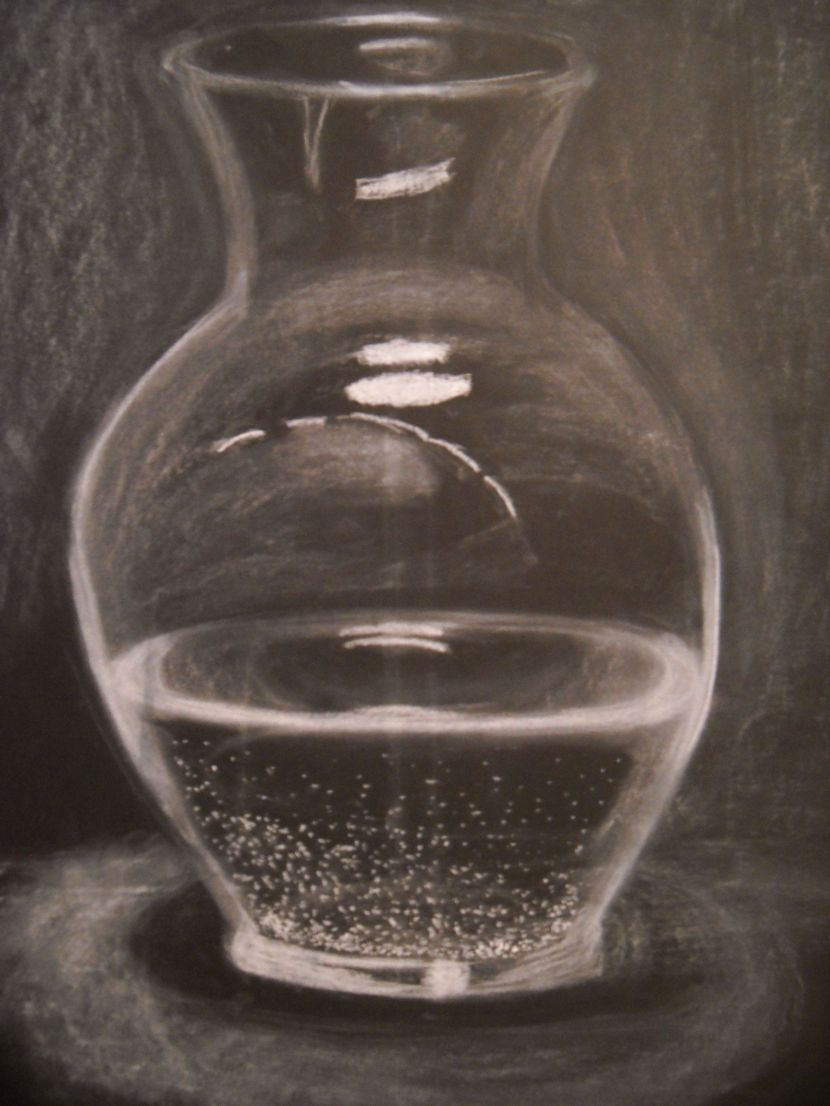 14 Perfect Round Black Glass Vase 2024 free download round black glass vase of glass vase filled with water done in white chalk on black drawing throughout glass vase filled with water done in white chalk on black drawing paper