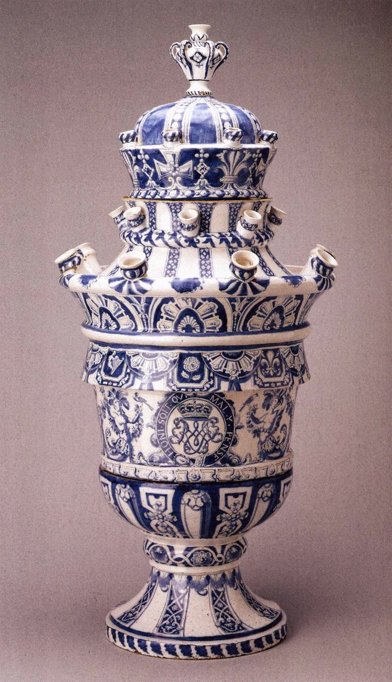 24 Lovable Royal Delft Tulip Vase 2024 free download royal delft tulip vase of art and architecture mainly dutch pottery tulips british royalty intended for examine photograph above a large tulip vase that was made in the delft pottery de grie