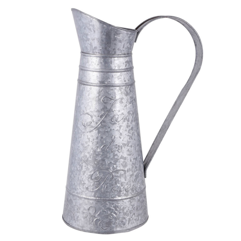 20 Trendy Rustic Pitcher Vase 2024 free download rustic pitcher vase of personalised jardin des roses zinc pitcher jug by dibor pertaining to personalised jardin des roses zinc pitcher jug