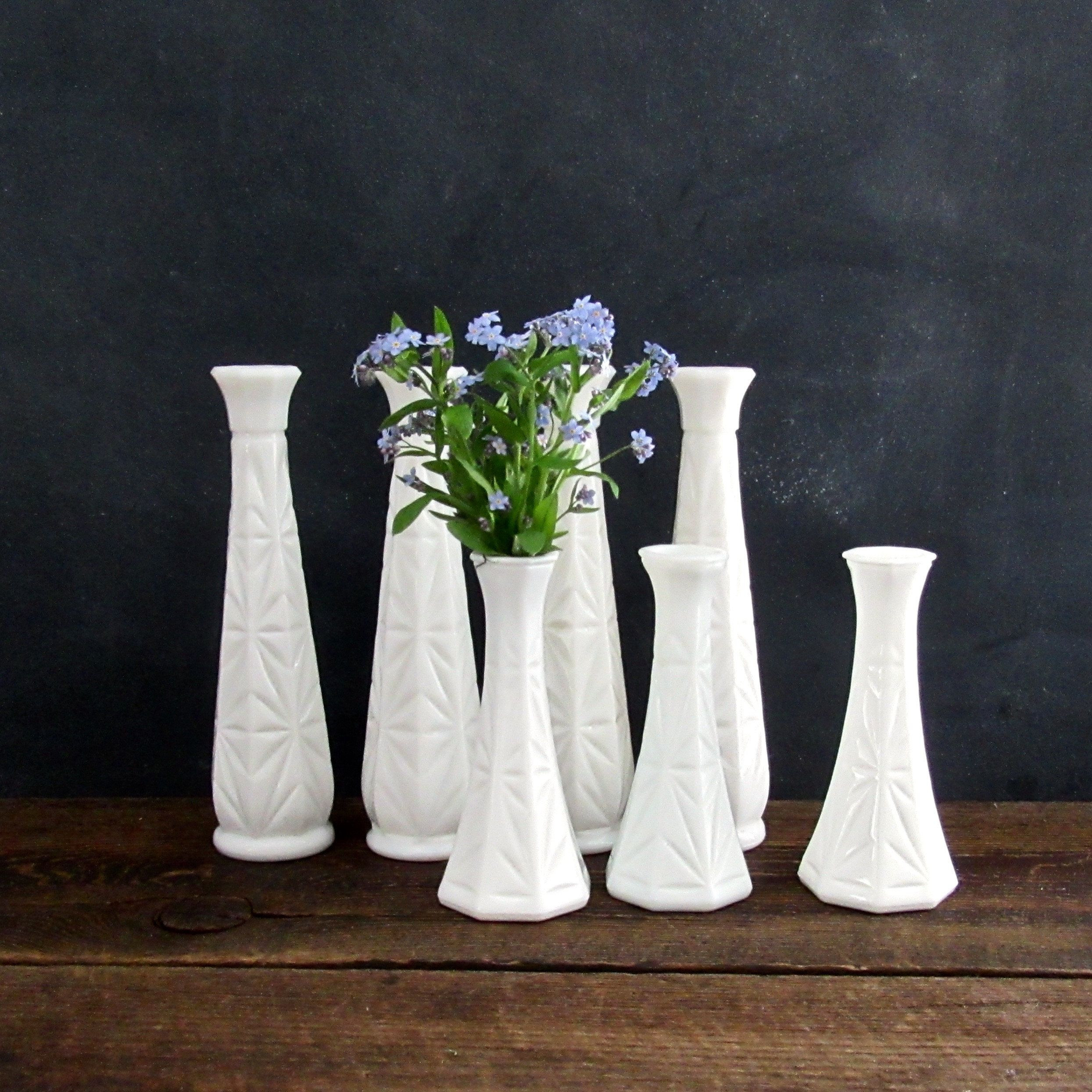 22 Stylish Small Milk Glass Vase 2024 free download small milk glass vase of vintage collection 7 milk glass bud vases 1950s milk glass vase pertaining to vintage collection 7 milk glass bud vases 1950s milk glass vase set hoosier glass