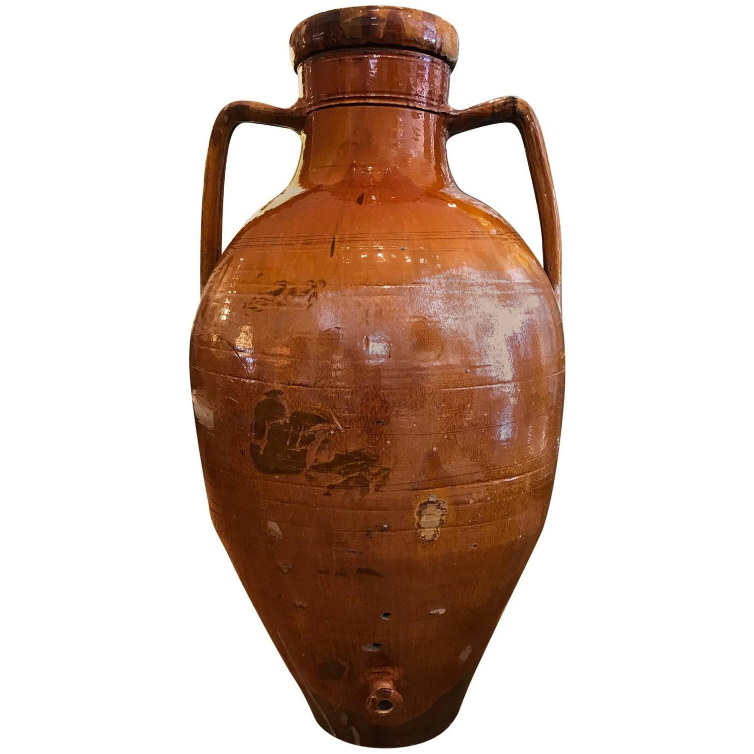 22 Lovable southern Living Tuscan Vase 2024 free download southern living tuscan vase of antique oil jars 47 for sale on 1stdibs with regard to glazed terra cotta italian amphora form olive oil vessel