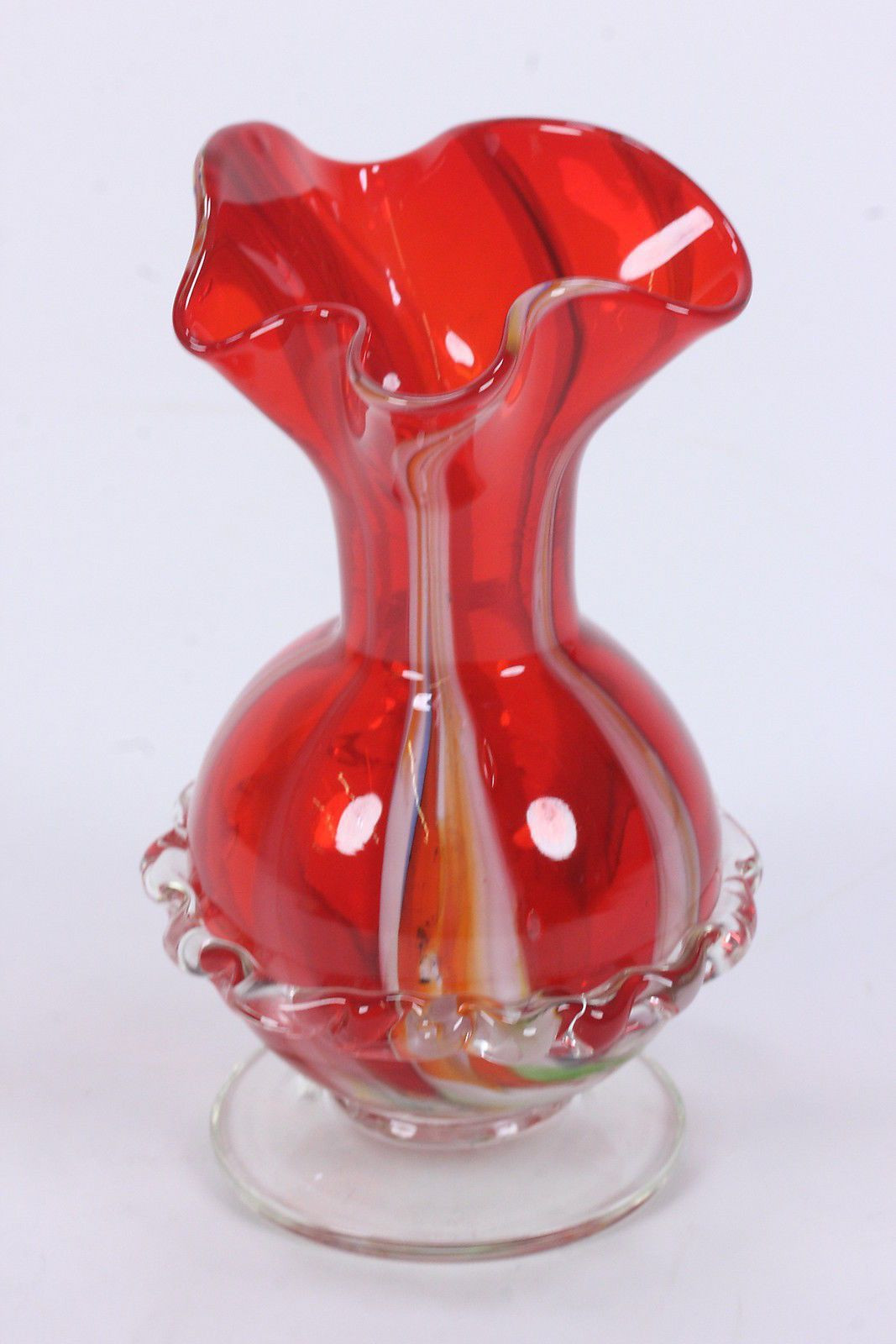 28 Stylish Steuben Bud Vase 2024 free download steuben bud vase of red striped studio art glass vase hand blown 6 1 8 free form regarding red striped studio art glass vase hand blown 6 1 8 free form ruffled