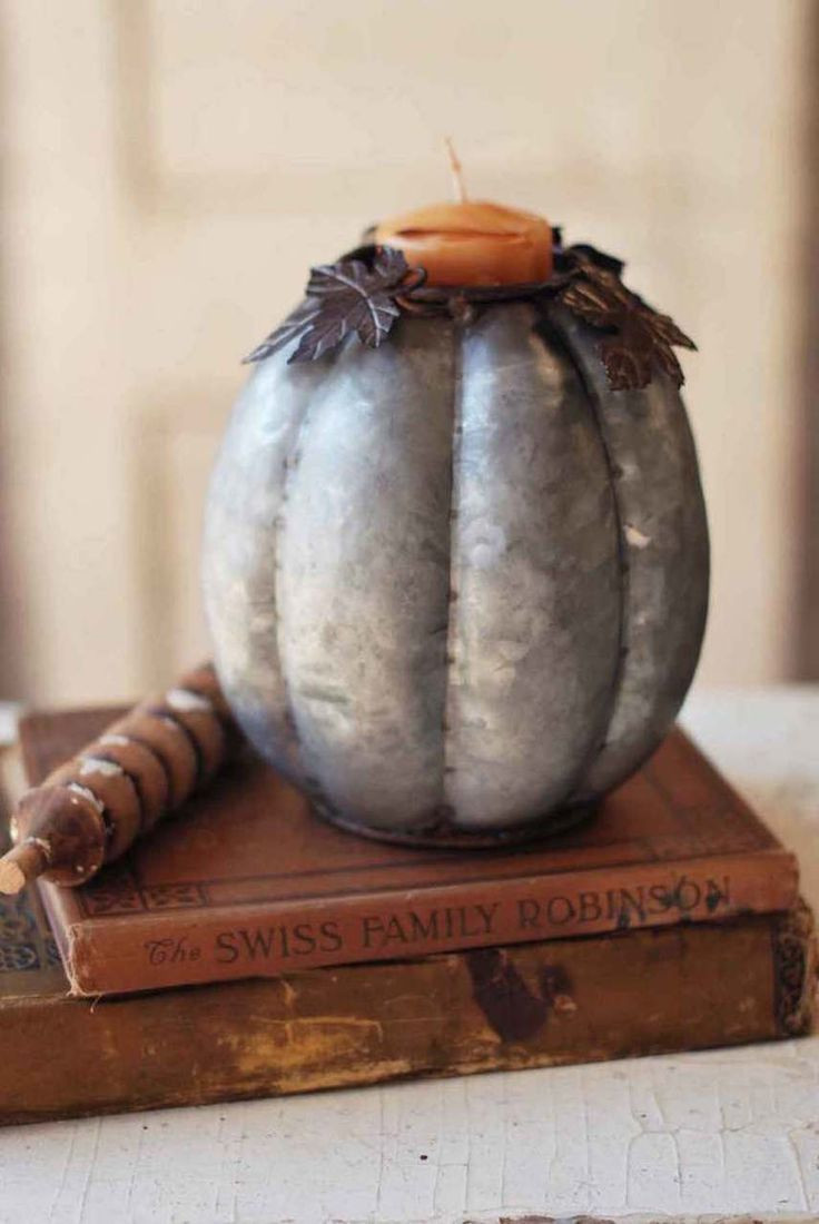 19 Amazing Stony Creek Lighted Vases 2024 free download stony creek lighted vases of 85 best halloween fall home decor images on pinterest stony with vintage floral imports metal pumpkin candle holder tall mirranme