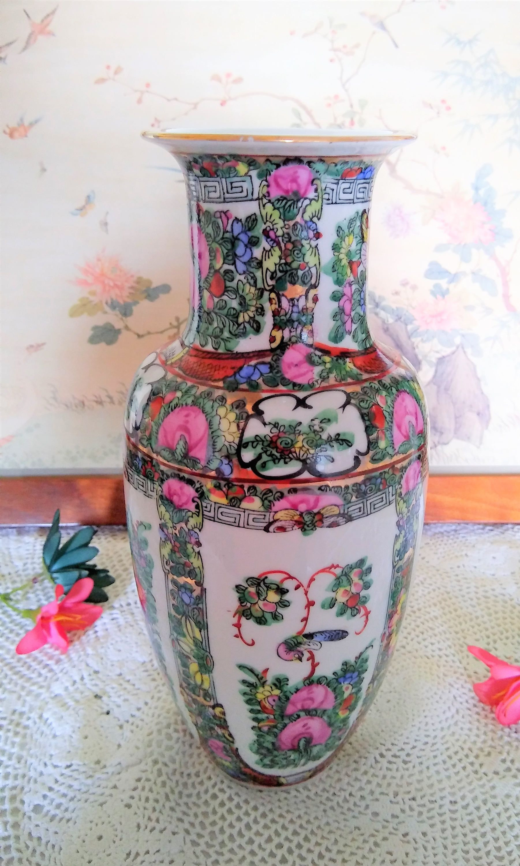 21 Fabulous Tall asian Floor Vases 2024 free download tall asian floor vases of da quin dynasty vintage chinese famille rose vase 10 inches tall for da quin dynasty vintage chinese famille rose vase 10 inches tall made in canton hand painted