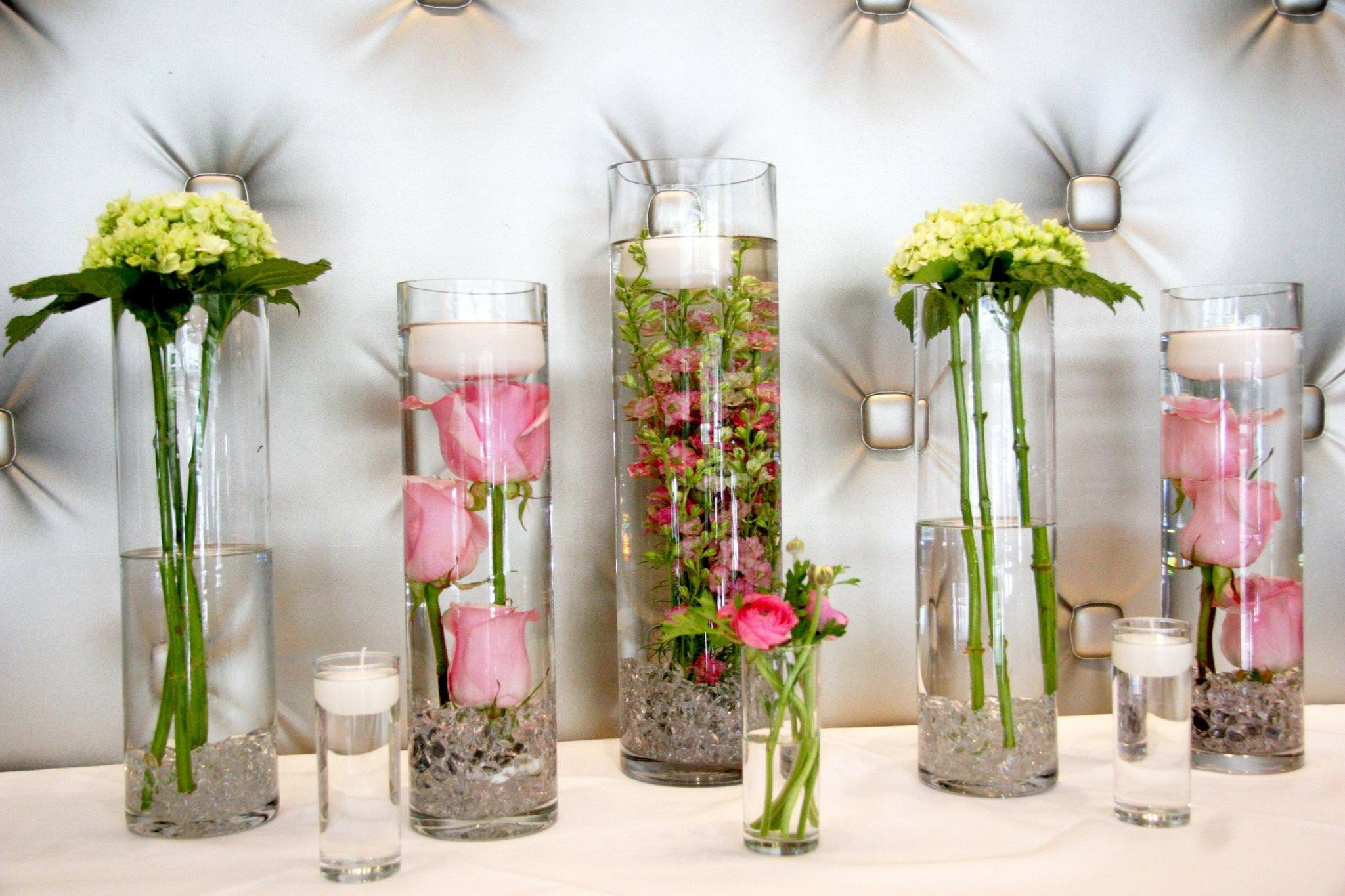 Glass Vase Decorating Ideas Bedroom Pink
