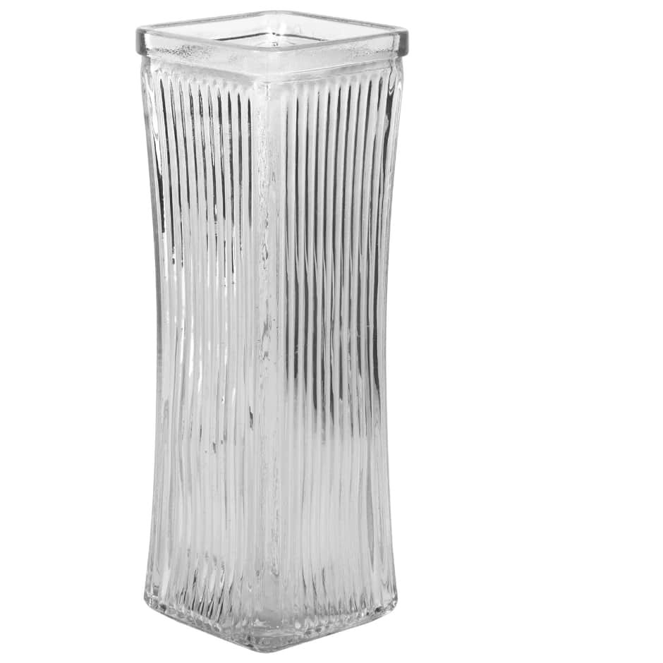 28 Popular Tall Clear Plastic Vases 2024 free download tall clear plastic vases of small container dollar tree inc inside square clear tapered ribbed vases 8 5 in