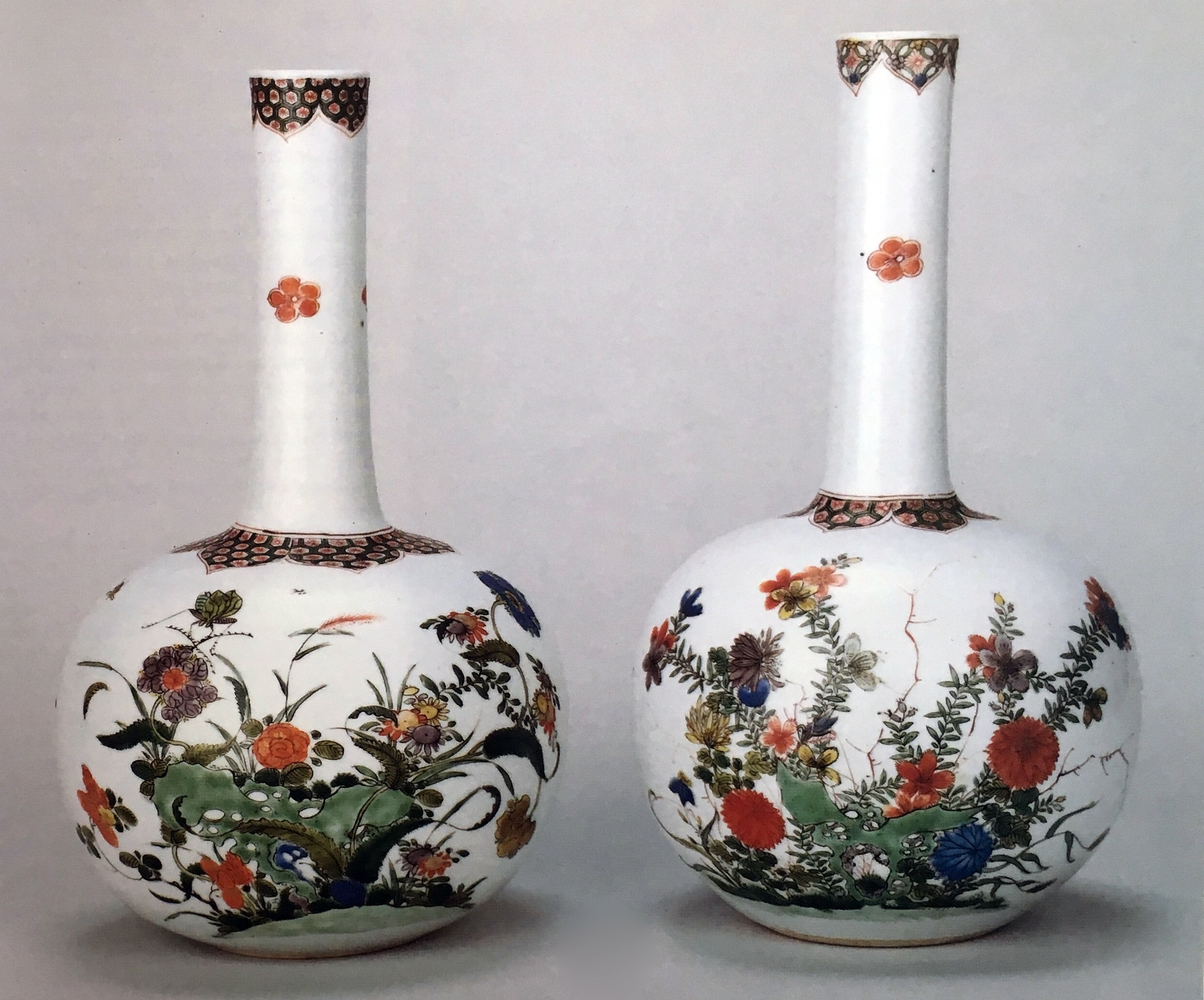 17 Amazing Tall Glass Bottle Vase 2024 free download tall glass bottle vase of two rare chinese famille verte bottle vases kangxi 1662 1722 intended for two rare chinese famille verte bottle vases kangxi 1662 1722