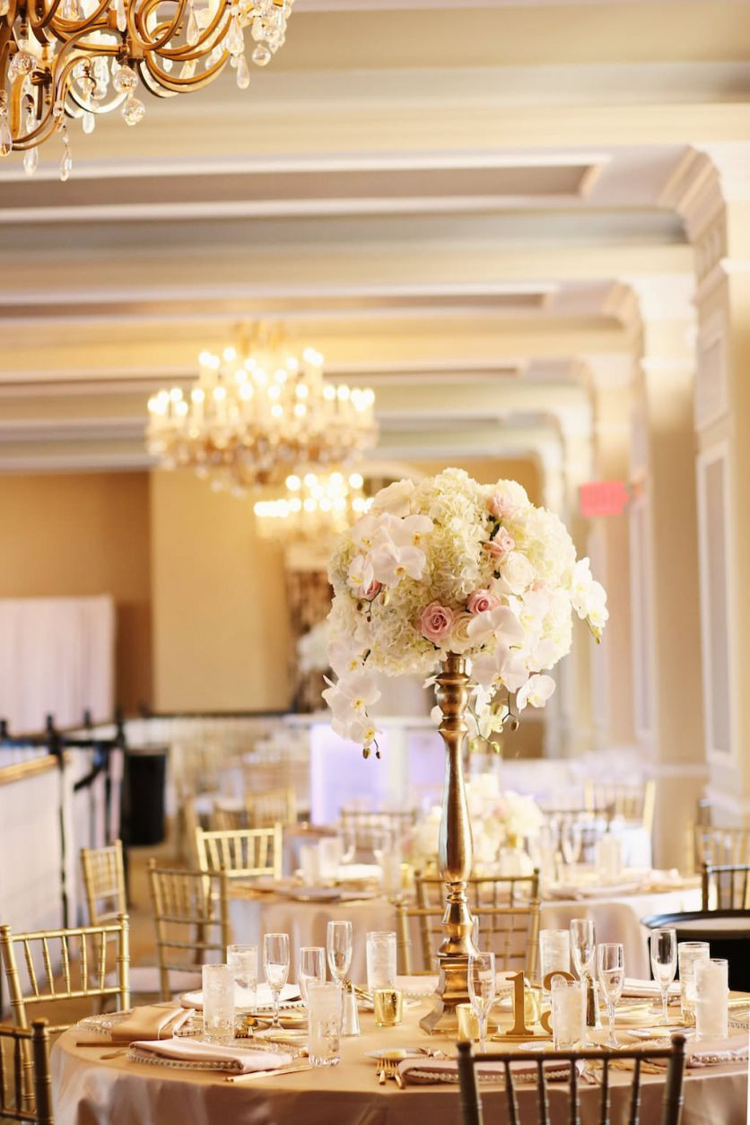 10 Stylish Tall Gold Vases for Wedding Centerpieces 2024 free download tall gold vases for wedding centerpieces of timeless elegant blush pink gold st pete beach wedding mmtb intended for tall wedding reception centerpiece with white hydrangeas and orchids blus