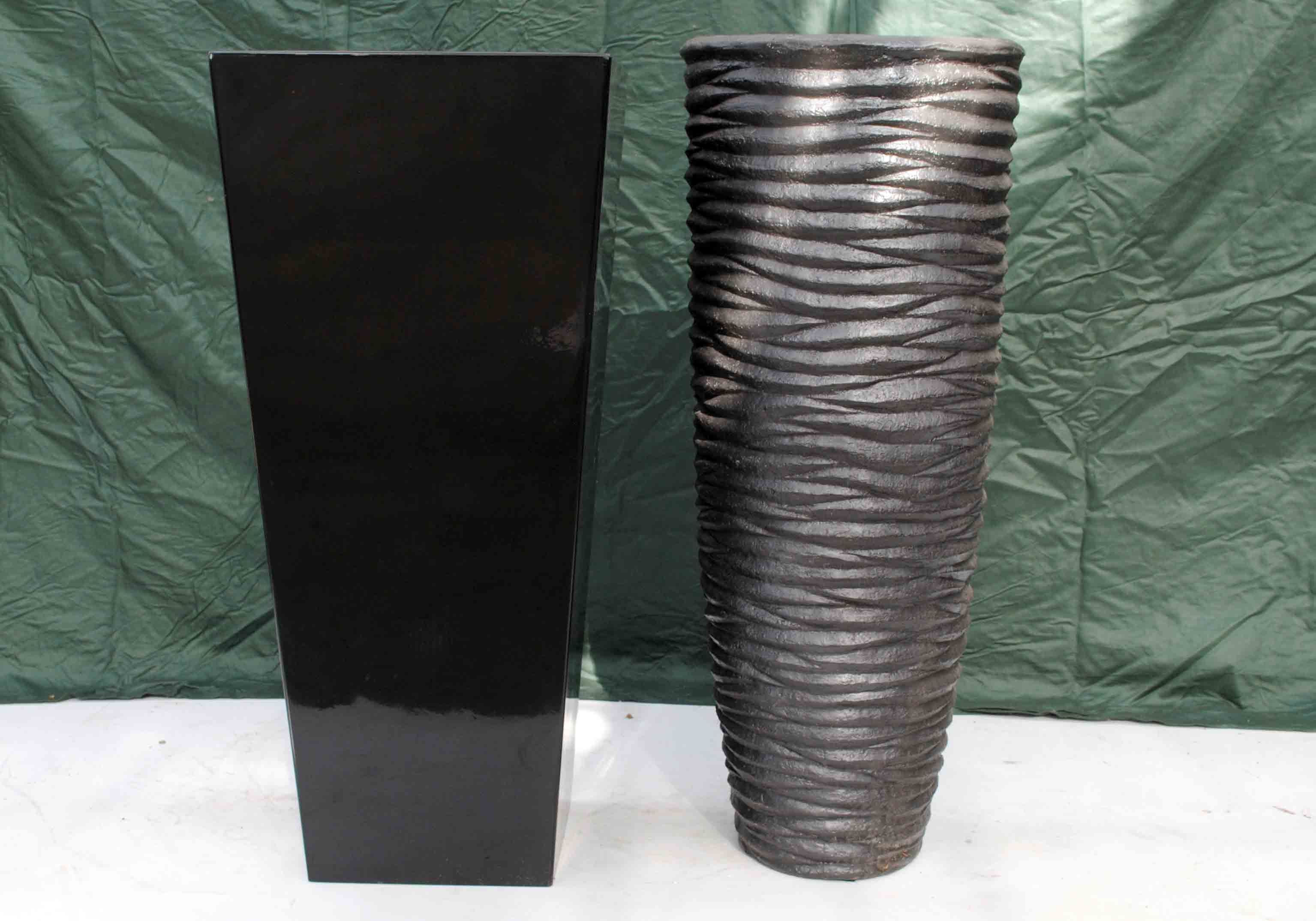 29 Fabulous Tall Outdoor Pottery Vases 2024 free download tall outdoor pottery vases of tall black fibreglass and black stone effect planters grand spring within tall black fibreglass and black stone effect planters