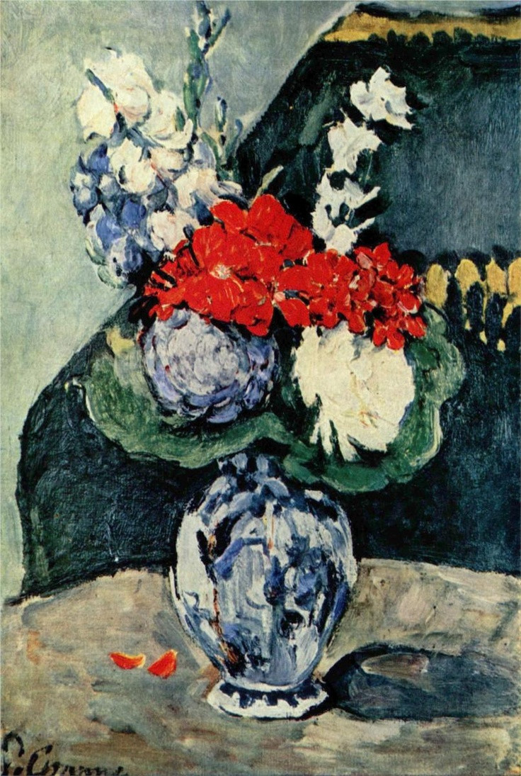 20 Lovable the Blue Vase Paul Cezanne 2024 free download the blue vase paul cezanne of 41 best paul cezanne january 19 1839 october 22 1906 images on in paul cezanne still life delft vase with flowers 1874