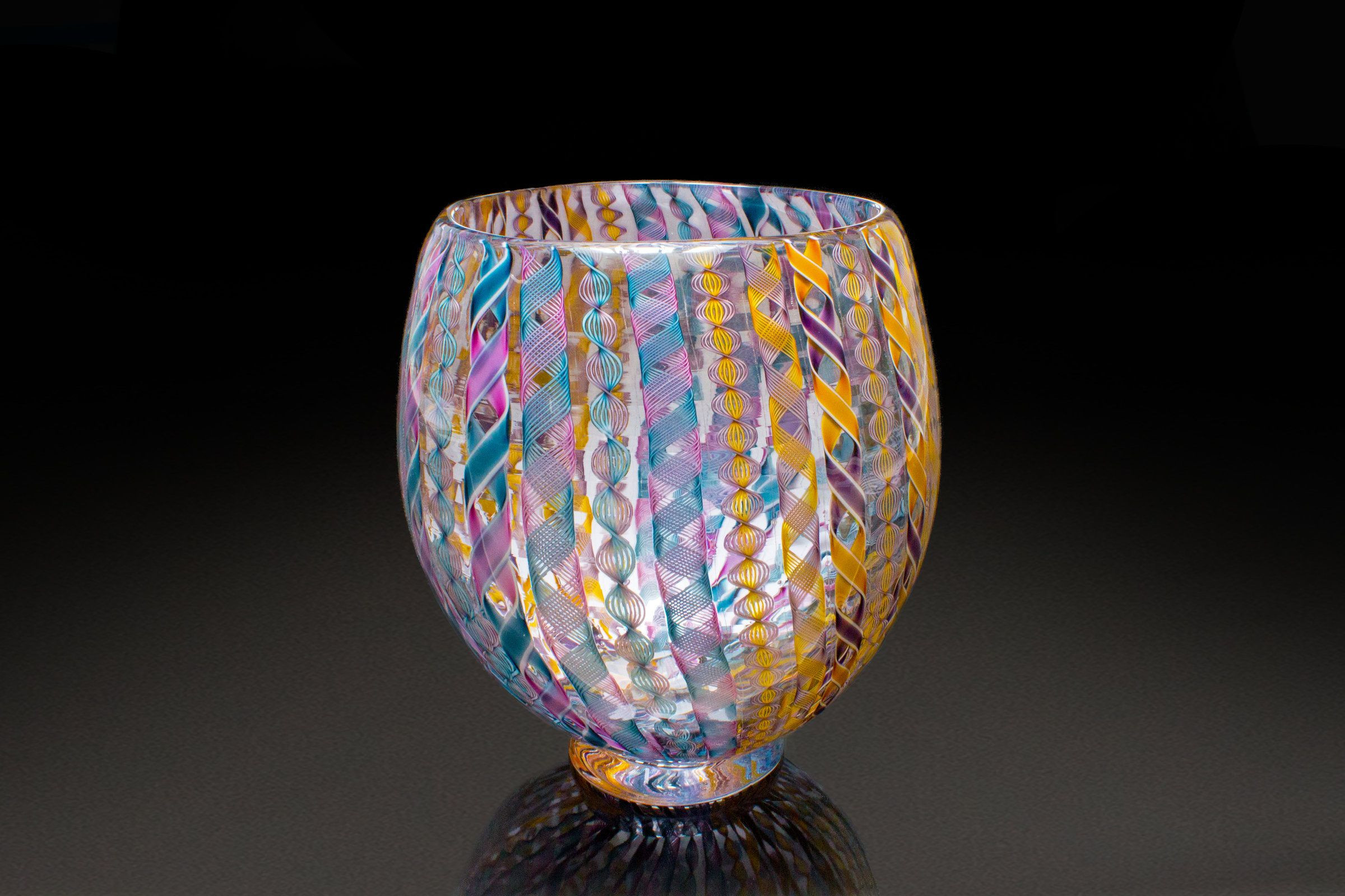 14 Stylish Thin Glass Vase 2024 free download thin glass vase of mardis gras zanfirico vase by april wagner art glass vase glass throughout mardis gras zanfirico vase by april wagner this beautiful hand blown glass vessel features