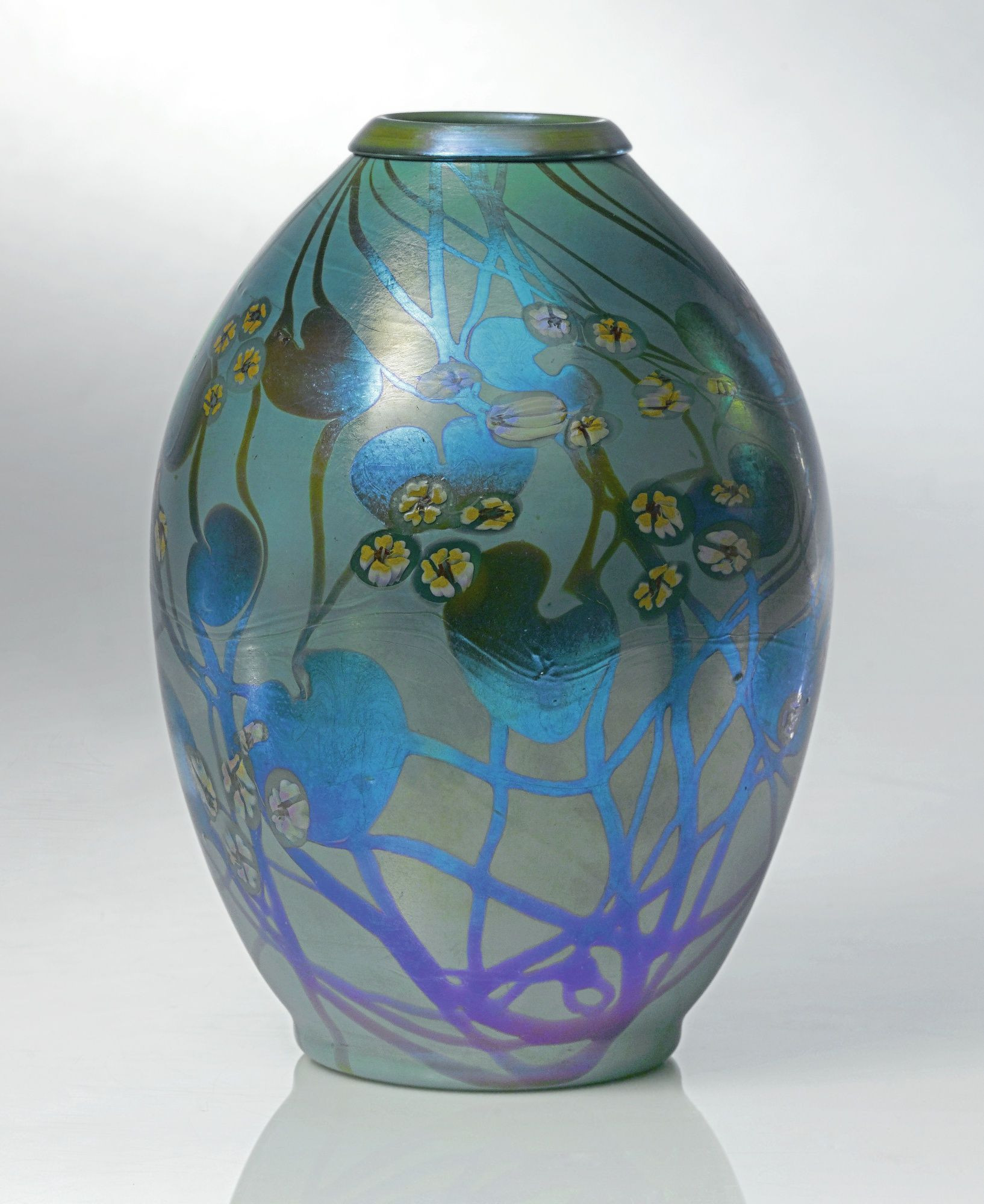 27 Fabulous Tiffany and Co Flower Vase 2024 free download tiffany and co flower vase of tiffany studios millefiore decorated vase tiffany glass pertaining to tiffany studios millefiore decorated vase