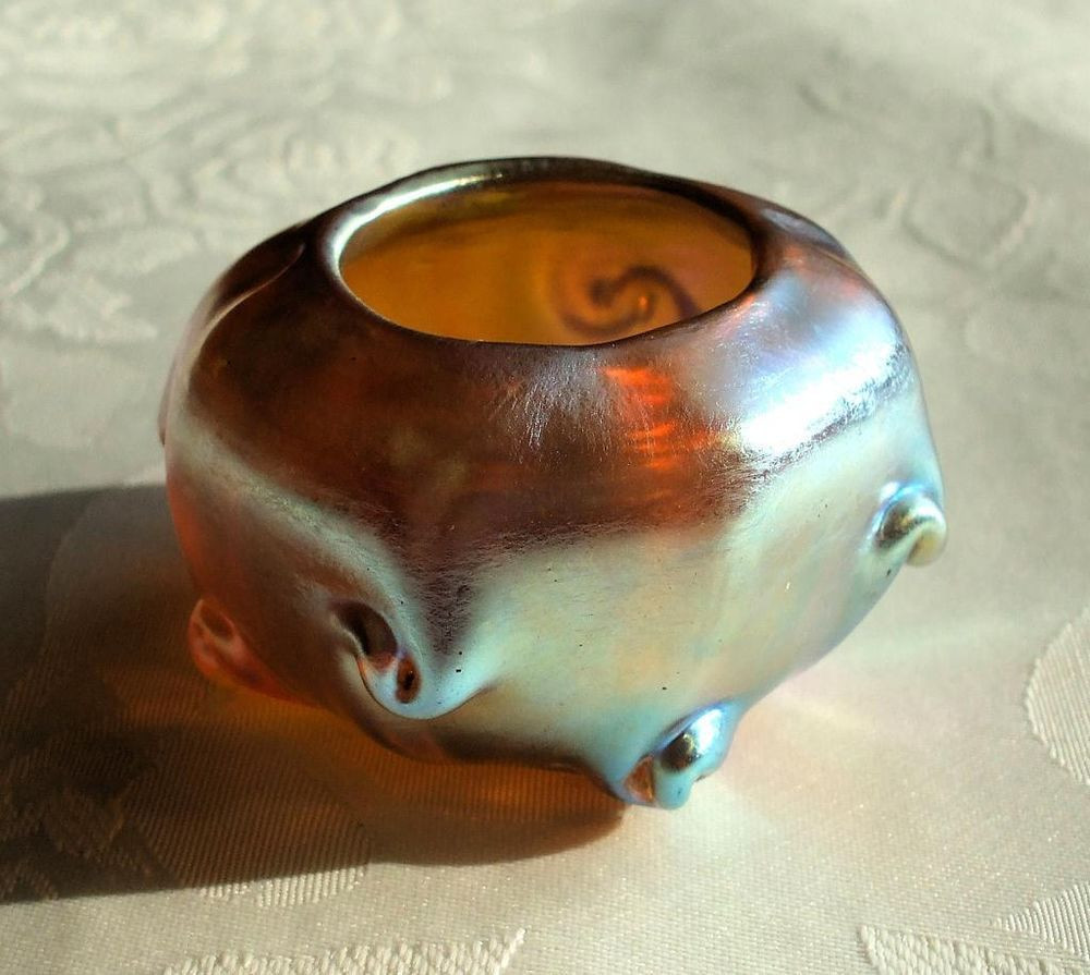 23 Stylish Tiffany Favrile Vase Value 2024 free download tiffany favrile vase value of antique art nouveau tiffany l c t victoria gold favrile art glass within antique art nouveau tiffany l c t victoria gold favrile art glass salt cellar