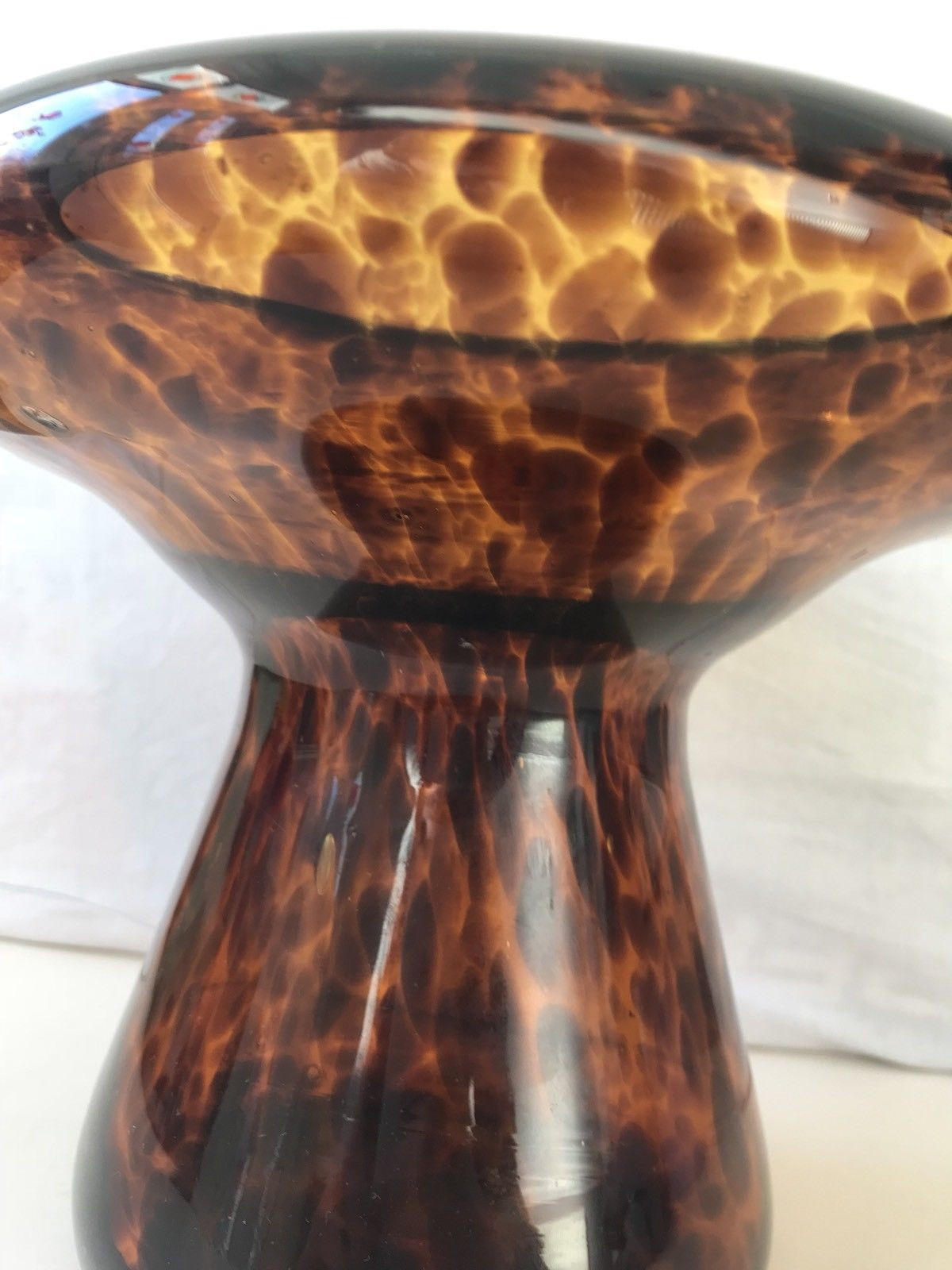 19 Spectacular tortoise Shell Vase 2024 free download tortoise shell vase of empoli brown tartaruga large vase italian hand blown art glass pertaining to empoli brown tartaruga large vase italian hand blown art glass tortoise shell