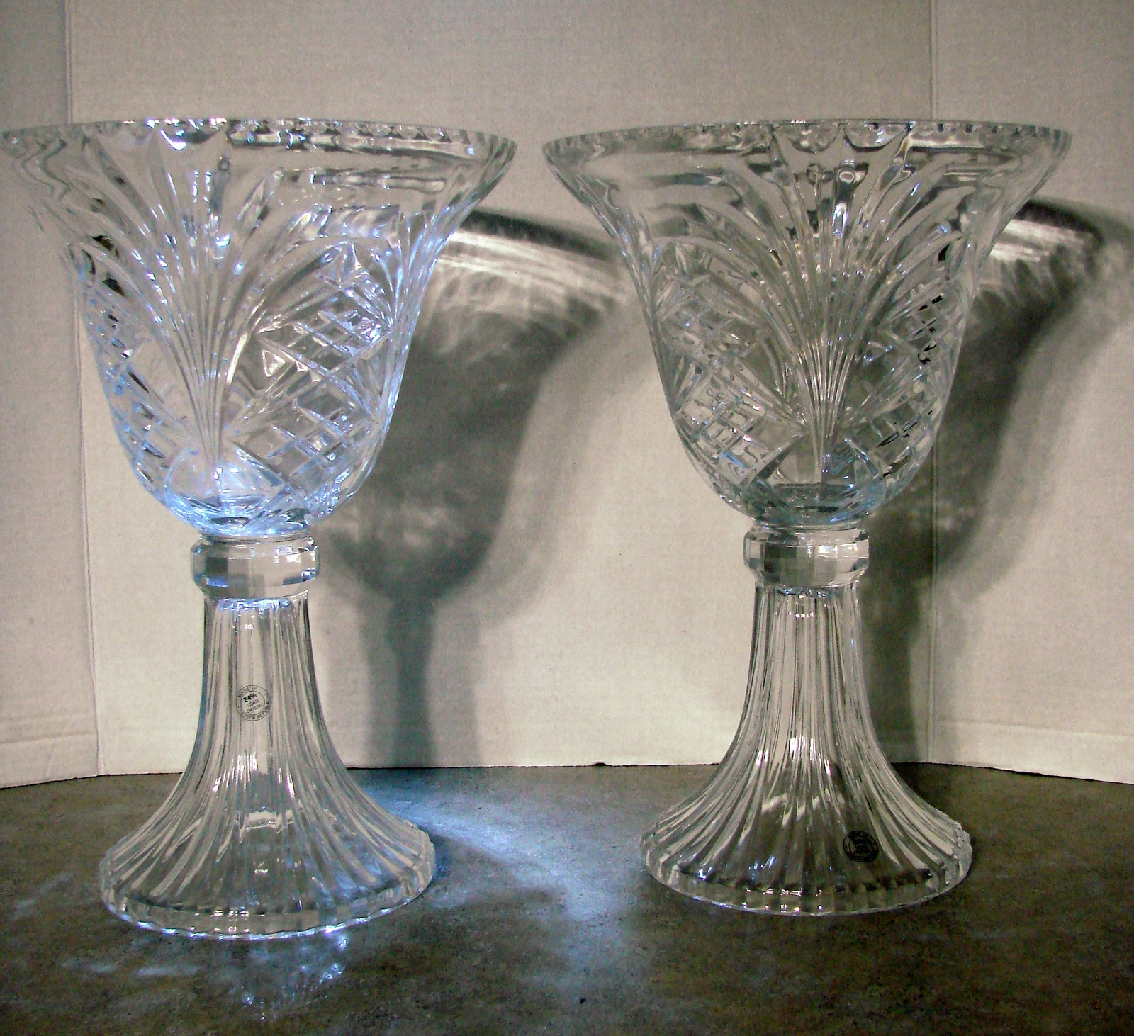 26 attractive towle Crystal Vase 2024 free download towle crystal vase of pair of huge towle crystal tall 14 and 50 similar items within 053