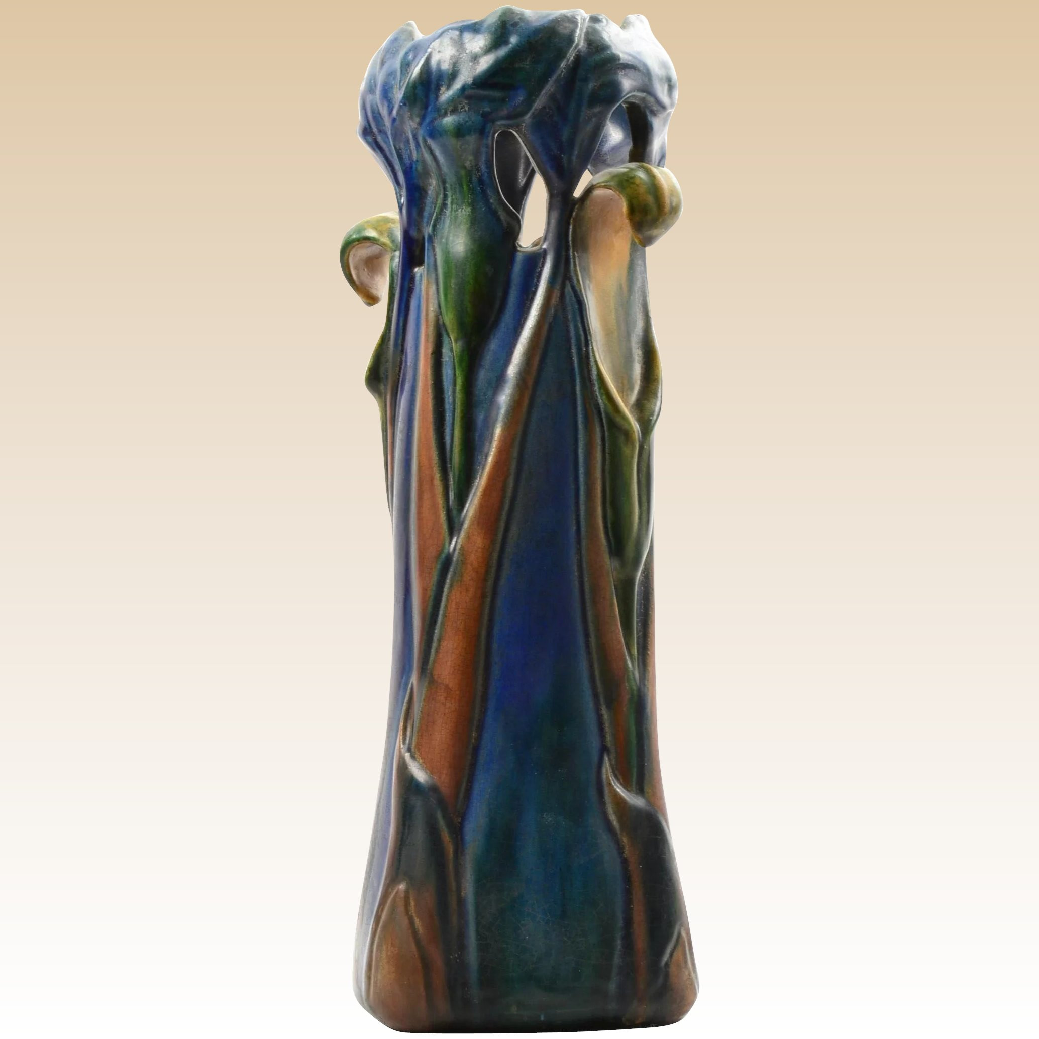 19 Perfect Van Briggle Calla Lily Vase 2024 free download van briggle calla lily vase of favrile pottery calla lily jack in the pulpit polychrome vase in click to expand