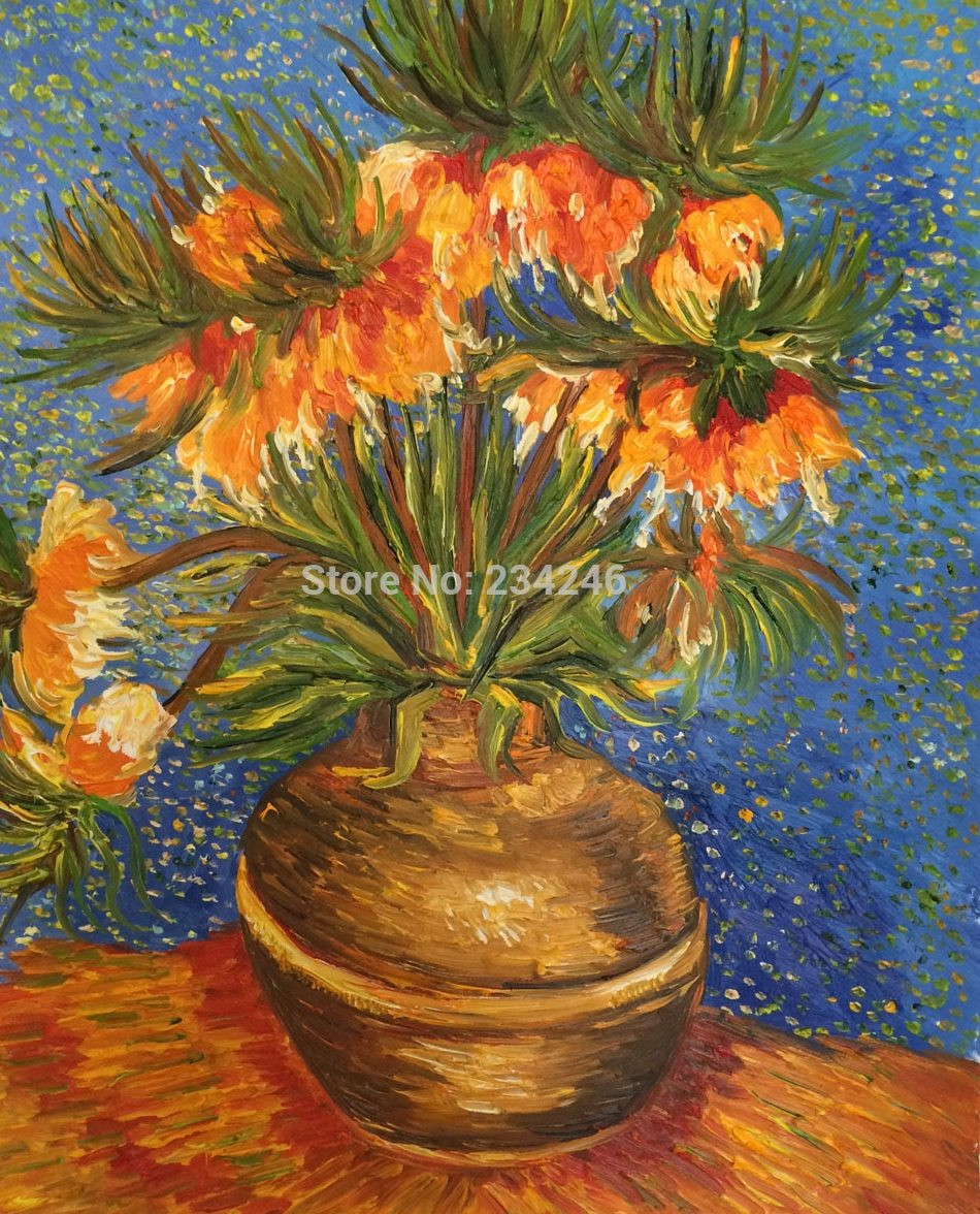 30 Unique Van Gogh Vase Of Roses 2024 free download van gogh vase of roses of ac291c2a7handpainted canvas painting crown imperial fritillaries in a with regard to handpainted canvas painting crown imperial fritillaries in a copper vase van go