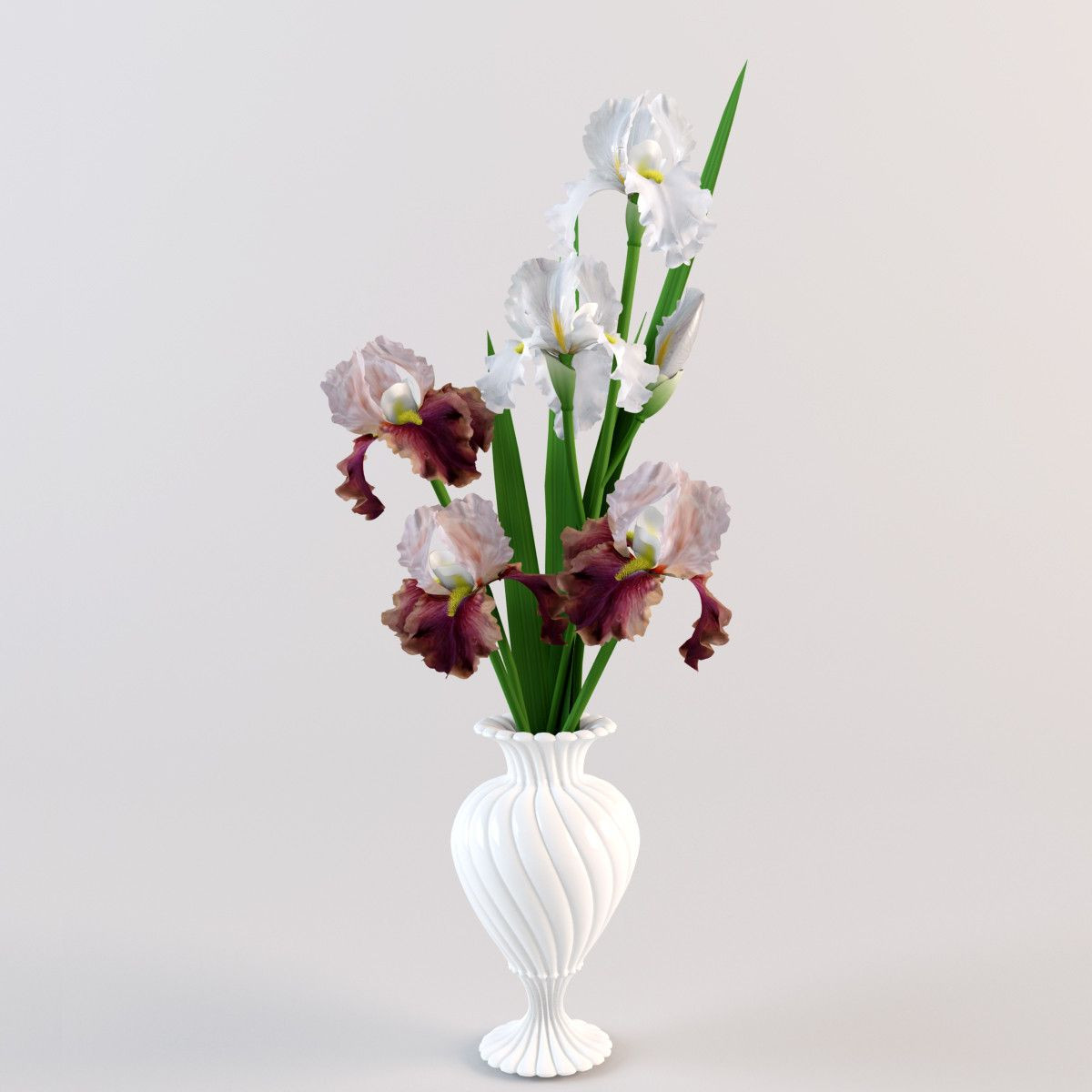 11 Spectacular Vase Of Irises 2024 free download vase of irises of bouquet irises vase 3d model 3d model 3d modeling pinterest iris in bouquet irises vase 3d model 3d model