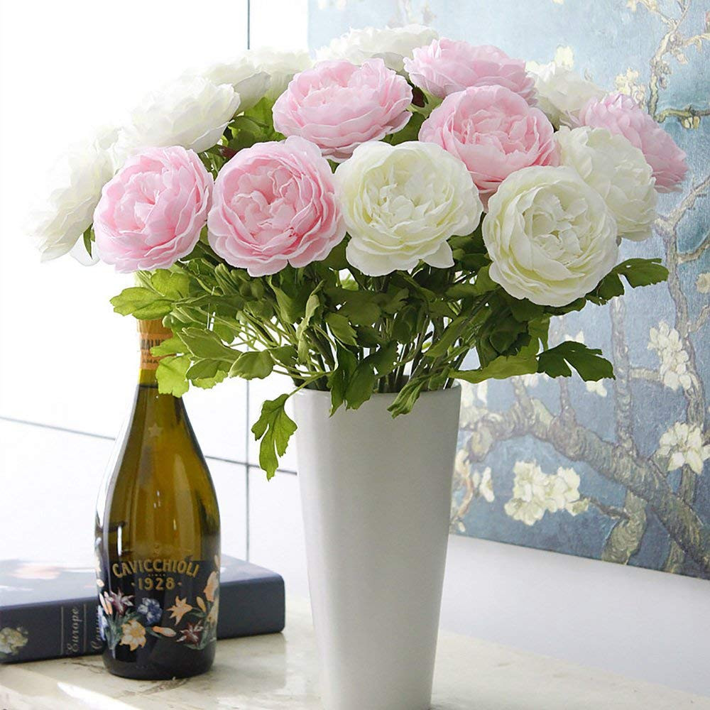 22 Unique Vase with Pink Roses Van Gogh 2024 free download vase with pink roses van gogh of amazon com ya jin 6pcs premium artificial peony home wedding throughout amazon com ya jin 6pcs premium artificial peony home wedding bouquet party decor mult