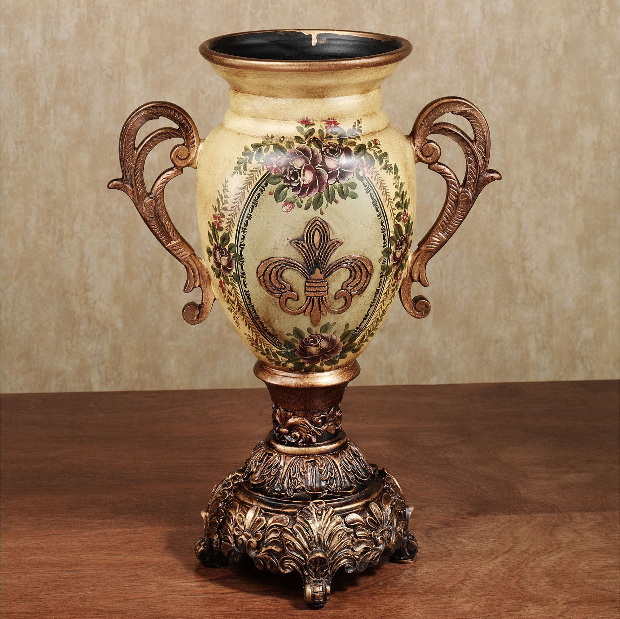 15 Ideal Victorian Style Vases 2024 free download victorian style vases of floral fleur de lis table vase home decor decorative bowls for floral fleur de lis table vase