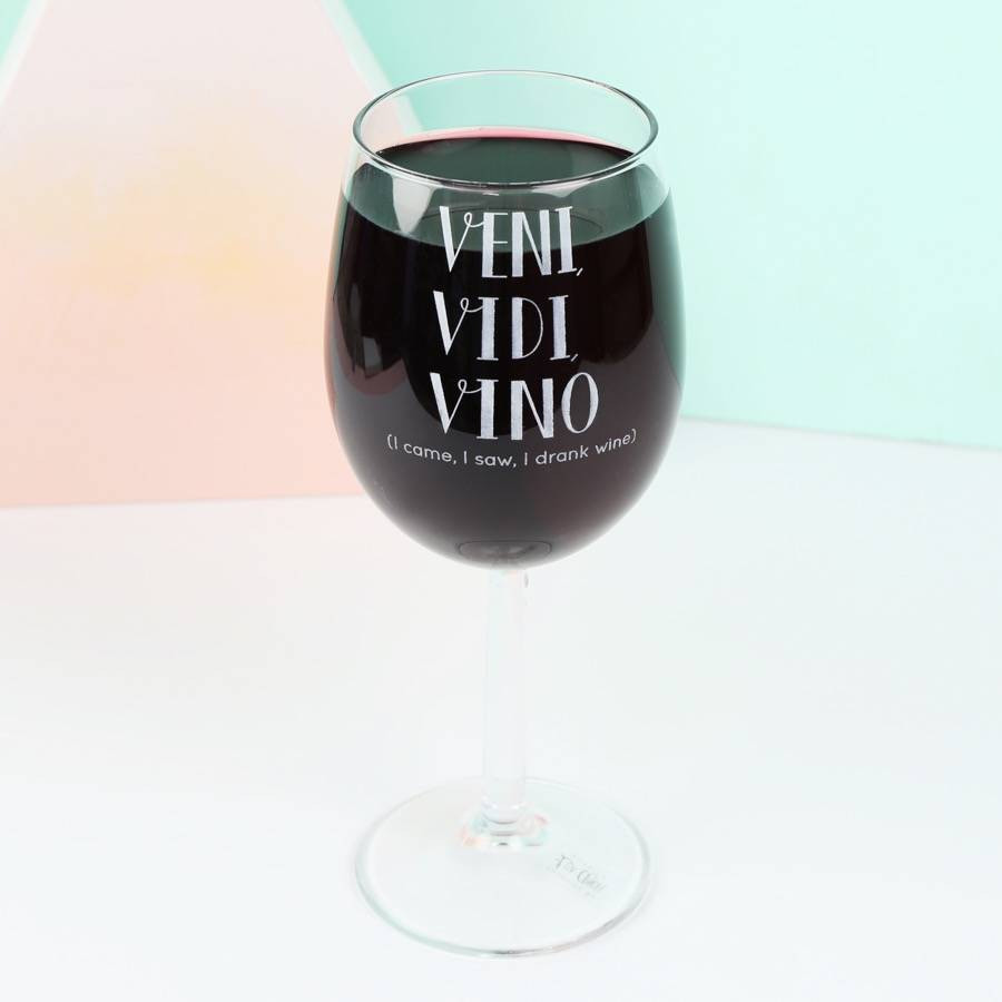 10 Stylish Vidi Glass Naples Vase 2024 free download vidi glass naples vase of veni vidi vino wine glass by lisa angel notonthehighstreet com inside veni vidi vino wine glass