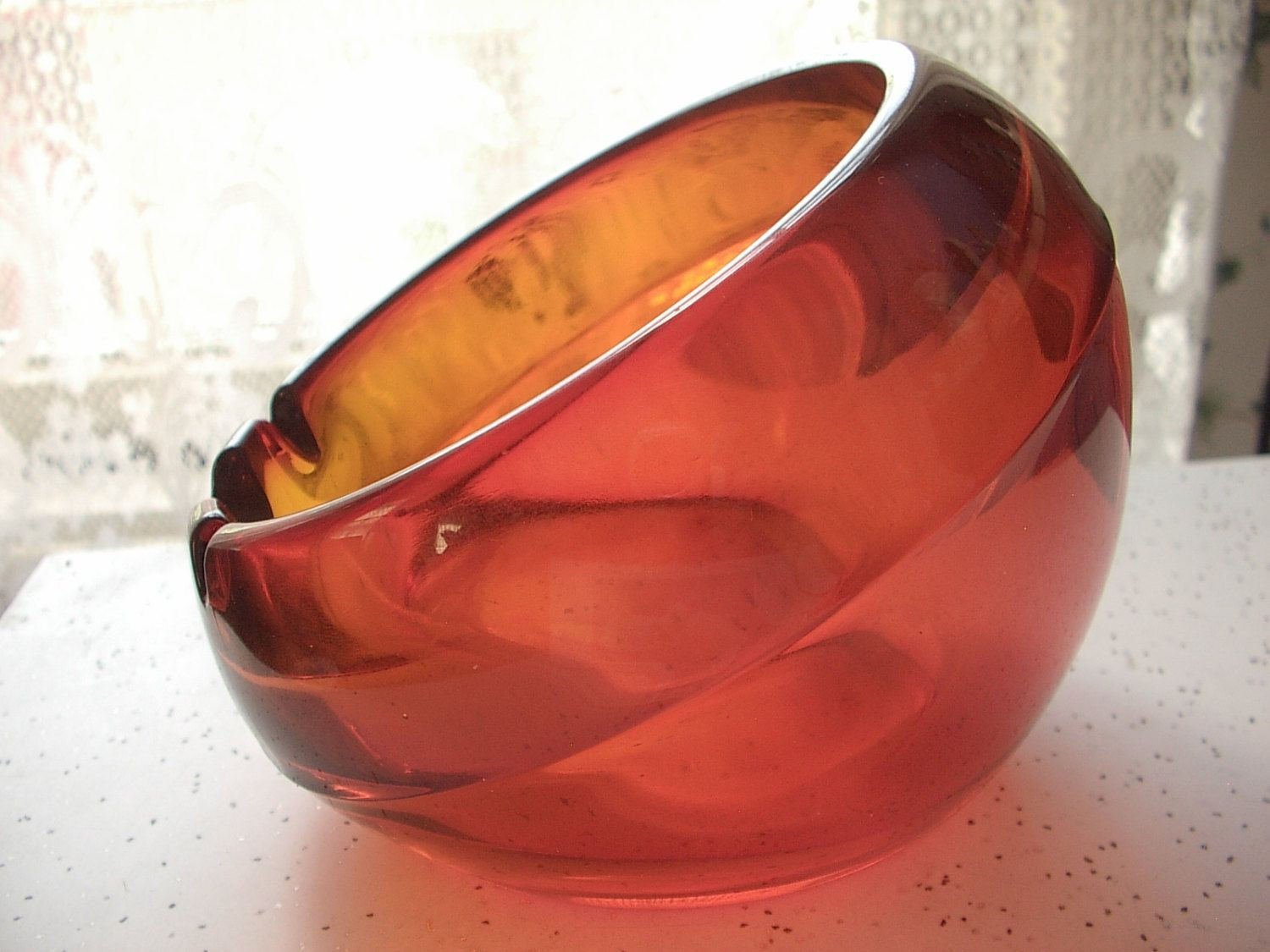 12 Famous Viking Glass Swung Vases 2024 free download viking glass swung vases of vintage viking glass orb ashtray amber mid century t throughout vintage 1960s viking glass cigar ashtray orange glass ashtray mid century modern decor living room