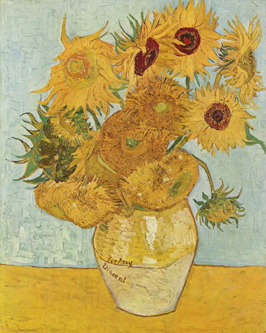 Vincent Van Gogh Vase with Cornflowers and Poppies Of for Amy This Episode Made Me Cry Doctor who Pinterest Van In for Amy This Episode Made Me Cry Sunflower Painting Van Gogh Sunflower Paintings