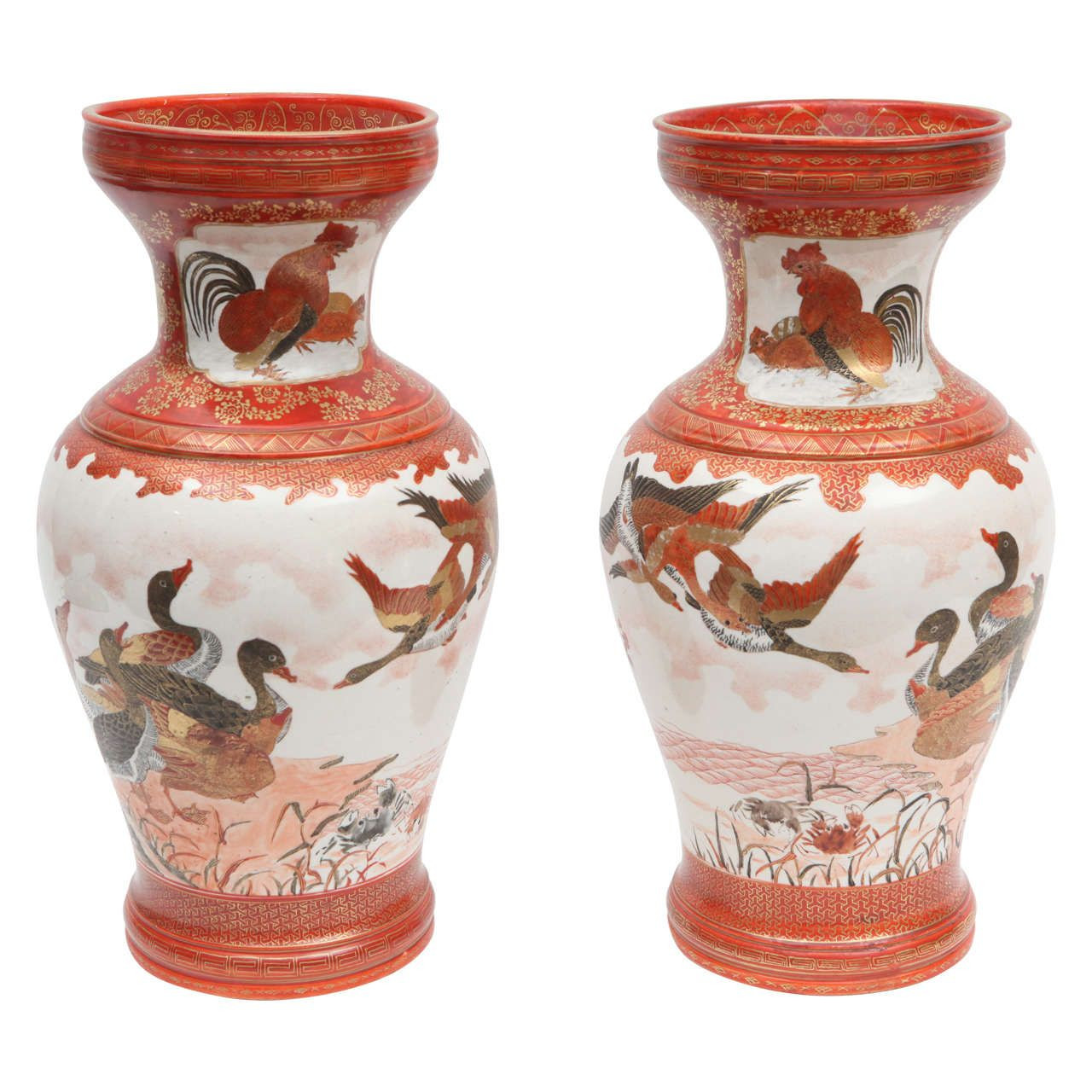 29 Spectacular Vintage Japanese Peacock Vase 2024 free download vintage japanese peacock vase of pair of 19th century japanese porcelain kutani vases mythic land inside pair of 19th century japanese porcelain kutani vases from a unique collection of anti