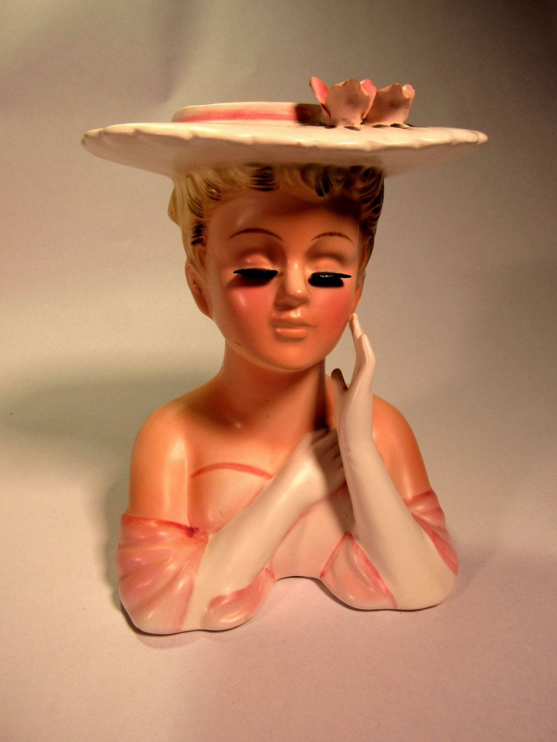 30 Elegant Vintage Lady Head Vases for Sale 2024 free download vintage lady head vases for sale of beautiful vintage lefton lady head vase with pink dress and wide for beautiful lefton lady head vase with pink dress and wide brimmed hat with flowers the