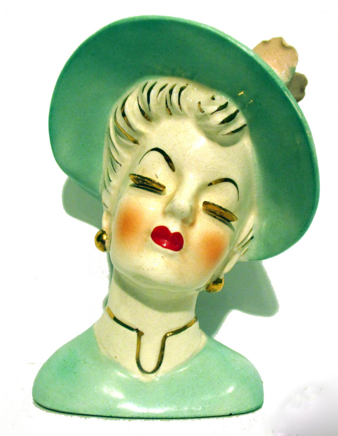 30 Elegant Vintage Lady Head Vases for Sale 2024 free download vintage lady head vases for sale of vintage lady head vase hand painted white face red lips etsy regarding image 0