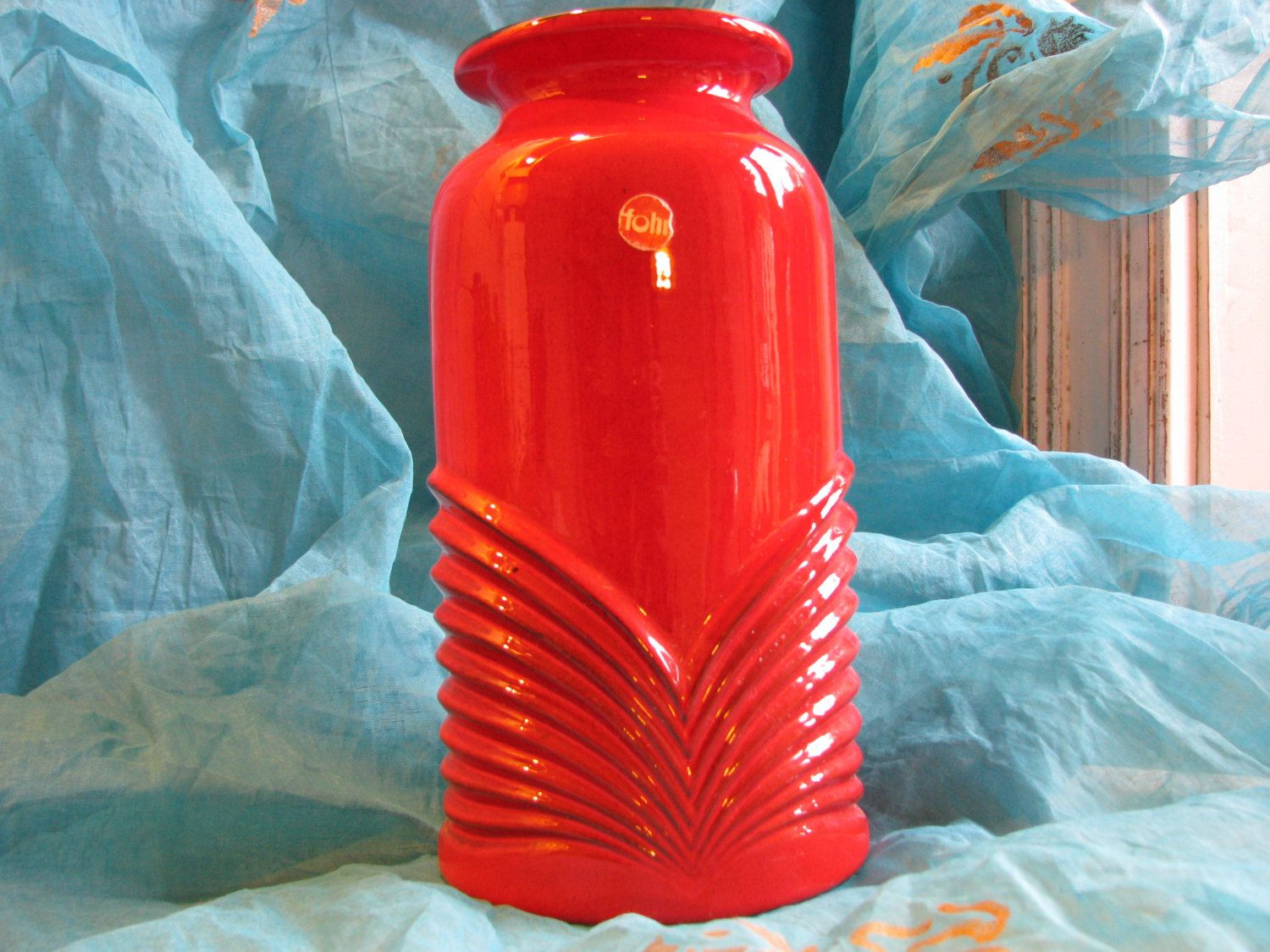 18 Fabulous Vintage Red Vase 2024 free download vintage red vase of vase 1960s op art fohr keramik 337 24 wgp west german pottery within vintage op art vase fohr keramik no 337 24 1960s wgp west german pottery large very red mid century d