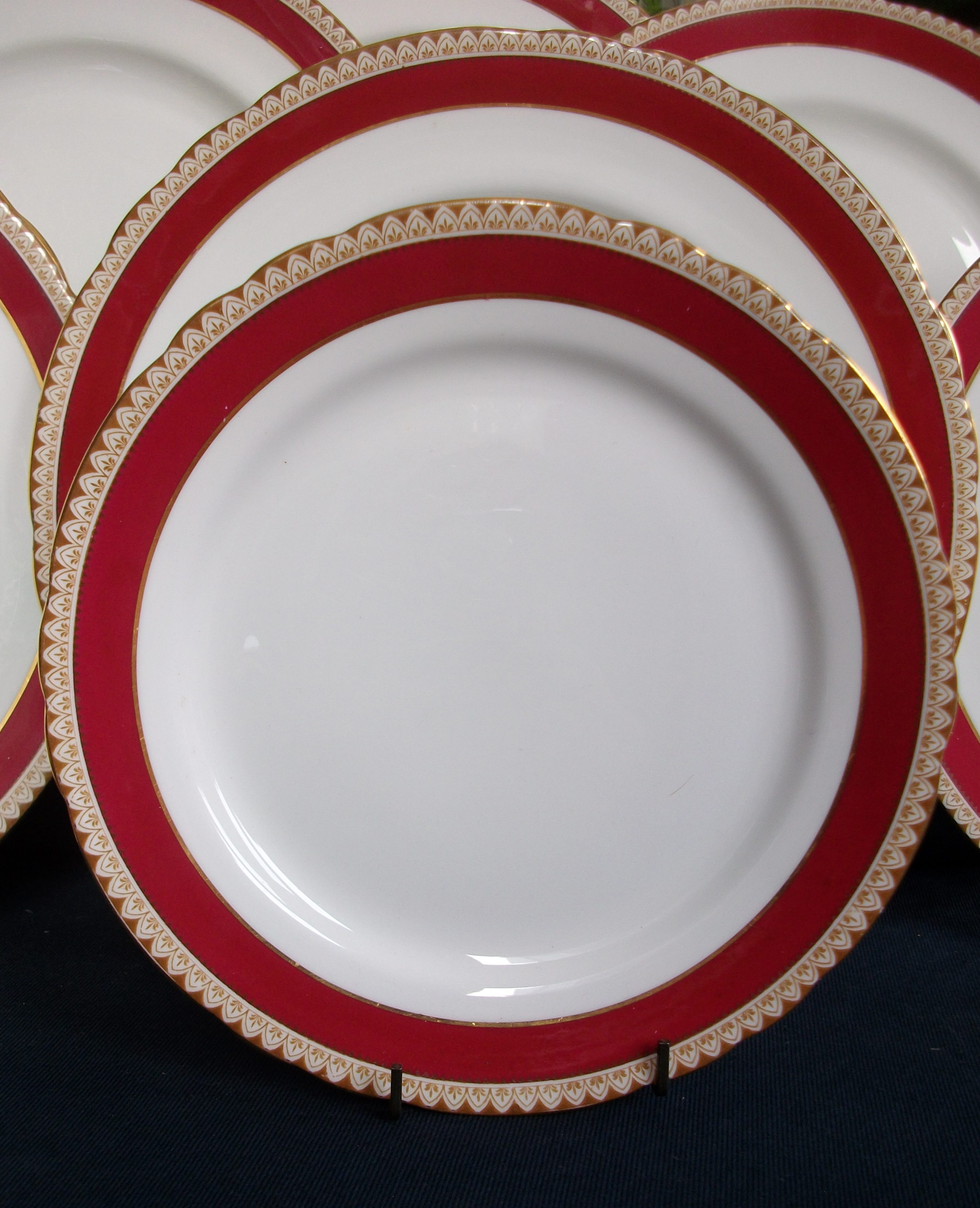 13 Nice Vintage Ucagco Ceramics Japan Vase 2024 free download vintage ucagco ceramics japan vase of aynsley 3777 red band brown decor rim scalloped gilt c 1934 with regard to aynsley 3777 salad plates