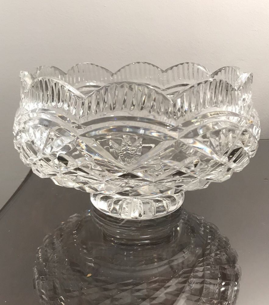 23 Awesome Waterford Balmoral Vase 2024 free download waterford balmoral vase of waterford crystal footed centerpiece bowl master cut scalloped rim throughout waterford crystal footed centerpiece bowl master cut scalloped rim vintage mint ebay