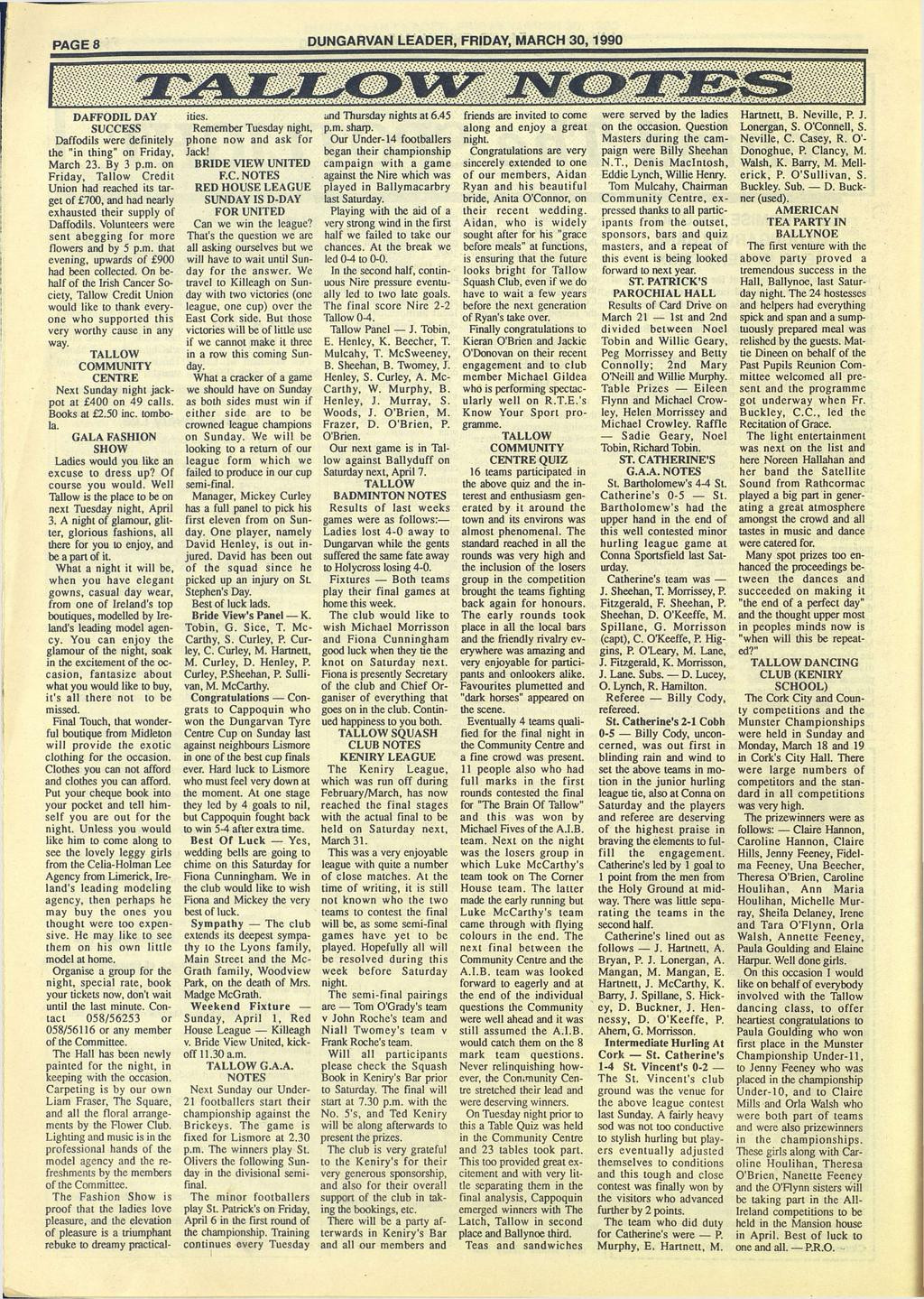 11 Fantastic Waterford Crystal 9 Inch Vase 2024 free download waterford crystal 9 inch vase of dungarvan header and southern democrat friday march 30 pdf in dungarvan leader friday march 2 3 1 9 9 0 daffodil day success