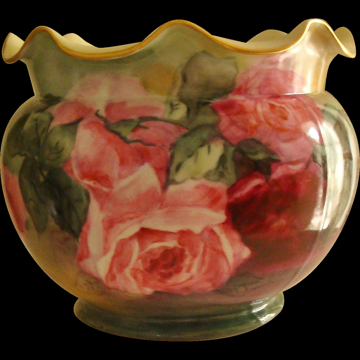 19 Stylish What is A Rose Bowl Vase 2024 free download what is a rose bowl vase of spectacular antique limoges france hand painted porcelain jardiniere intended for spectacular antique limoges france hand painted porcelain jardiniere rose bowl v