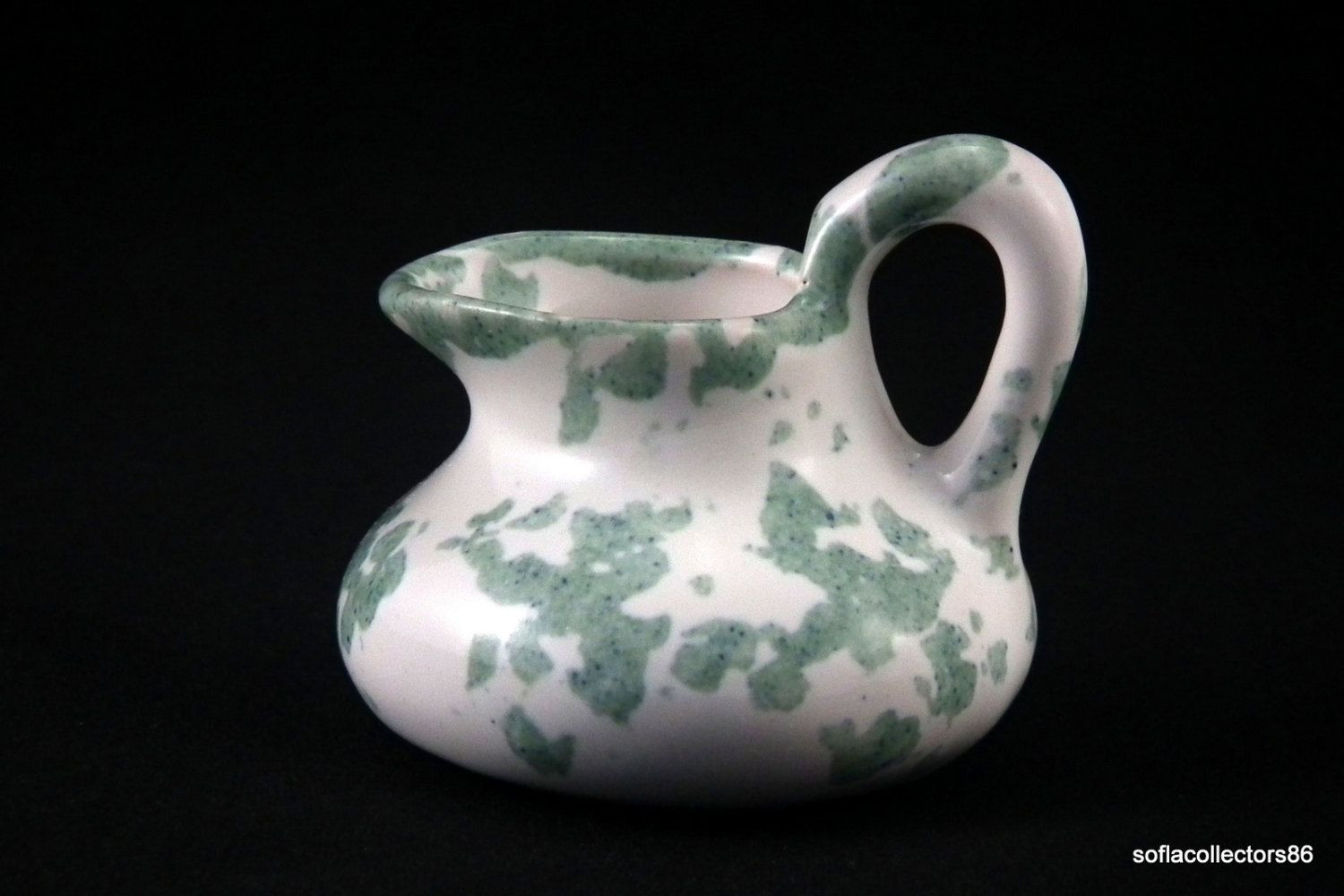 24 Best White Ceramic Jug Vase 2024 free download white ceramic jug vase of bybee pottery miniature creamer pitcher green on white speckle regarding bybee pottery miniature creamer pitcher green on white speckle spongeware finish primitive 