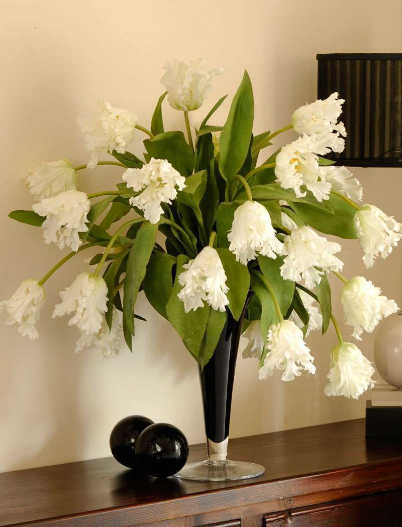 28 Popular White Faux Flowers In Vase 2024 free download white faux flowers in vase of amazon com silk tulips home kitchen decorating ideas within amazon com silk tulips home kitchen