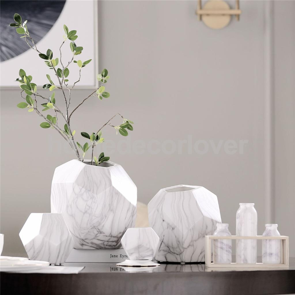 16 Lovable White Geometric Vase 2024 free download white geometric vase of modern ceramic geometric marbling vase flower arrangement vase for modern ceramic geometric marbling vase flower arrangement vase planter pot home table centerpiece d