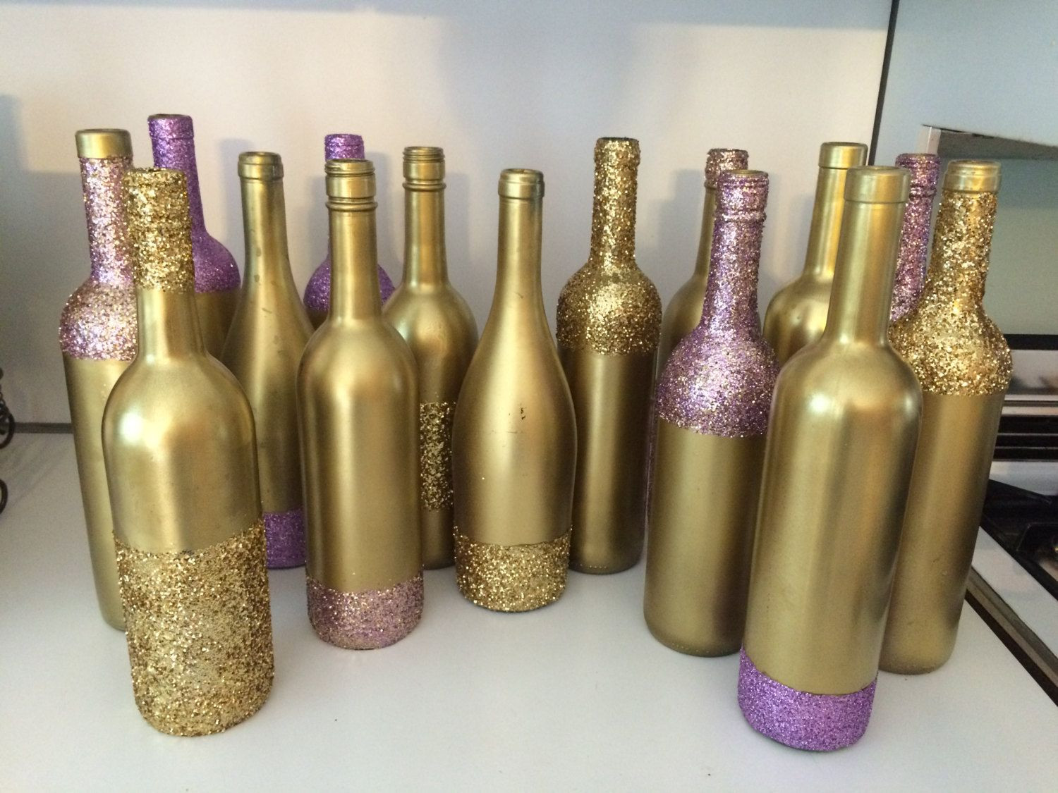 16 Cute Wine Bottle Vase Centerpieces 2024 free download wine bottle vase centerpieces of set of 3 glitter gold purple mix wine bottles decorative intended for set of 3 glitter gold purple mix wine bottles decorative centerpieces decor wedding par