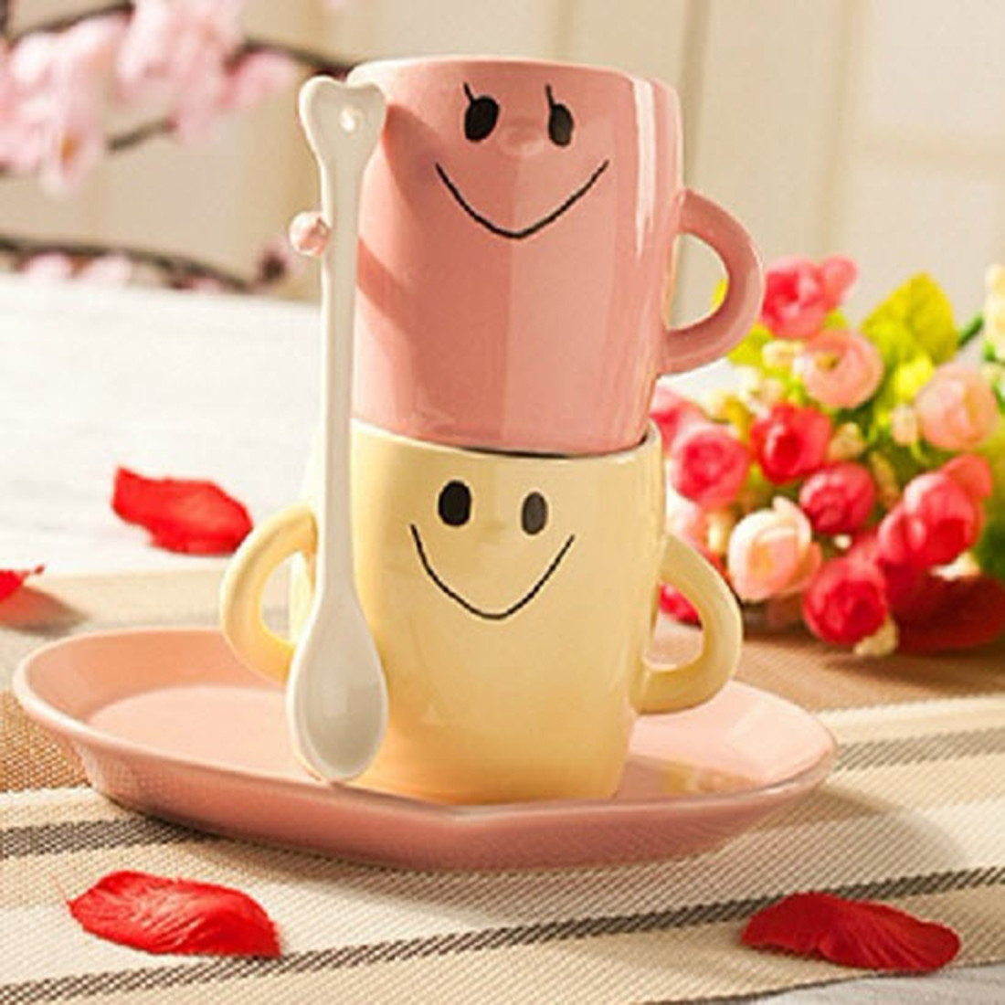 12 Nice Yellow Smiley Face Vase 2024 free download yellow smiley face vase of buy smiling face mug gift set online in india bonzeal com inside cute smiling face coffee mug pair gift set