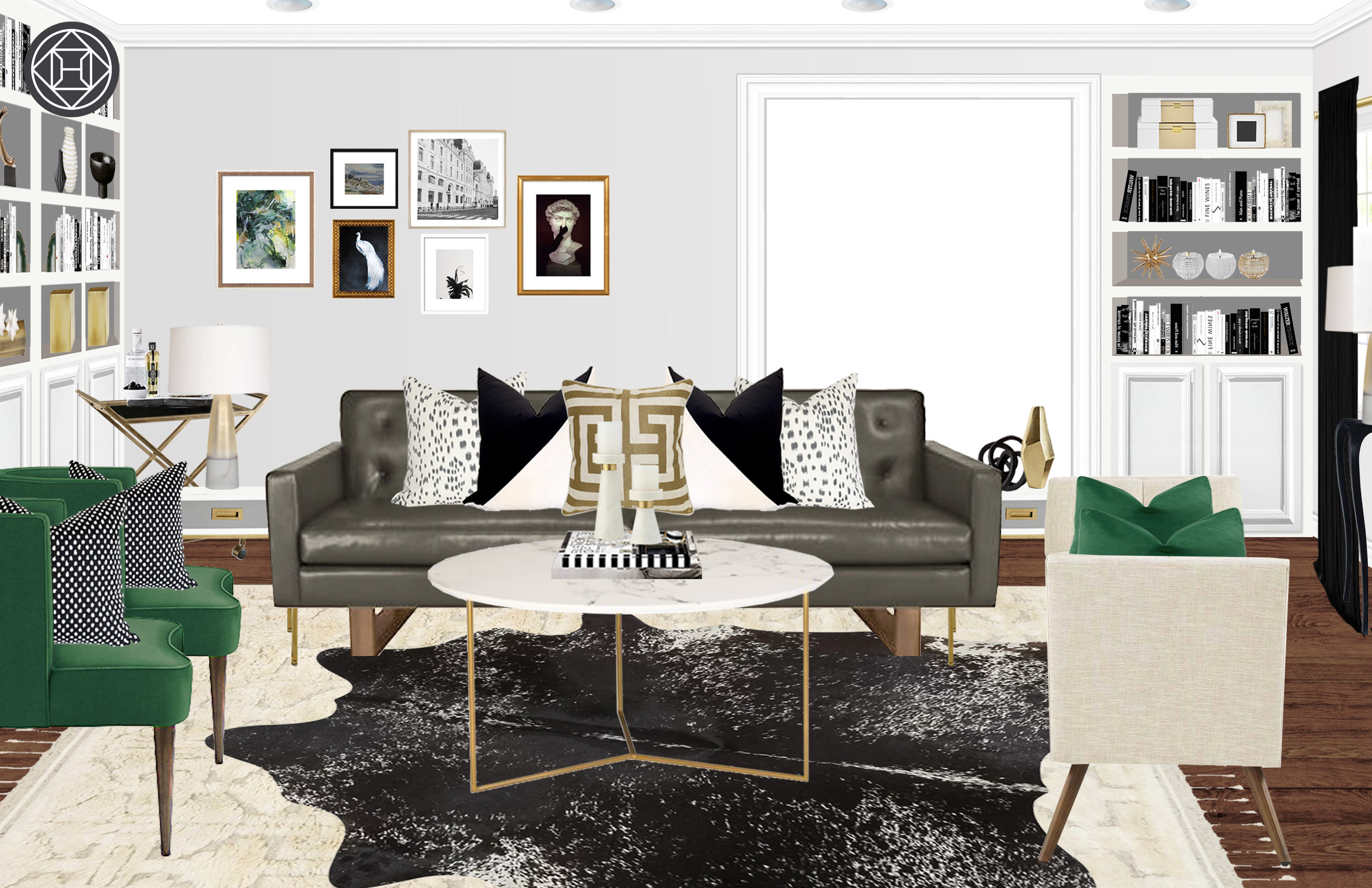 23 Awesome Z Gallerie Floor Vase 2024 free download z gallerie floor vase of glam transitional living room design by havenly interior designer intended for living room final design